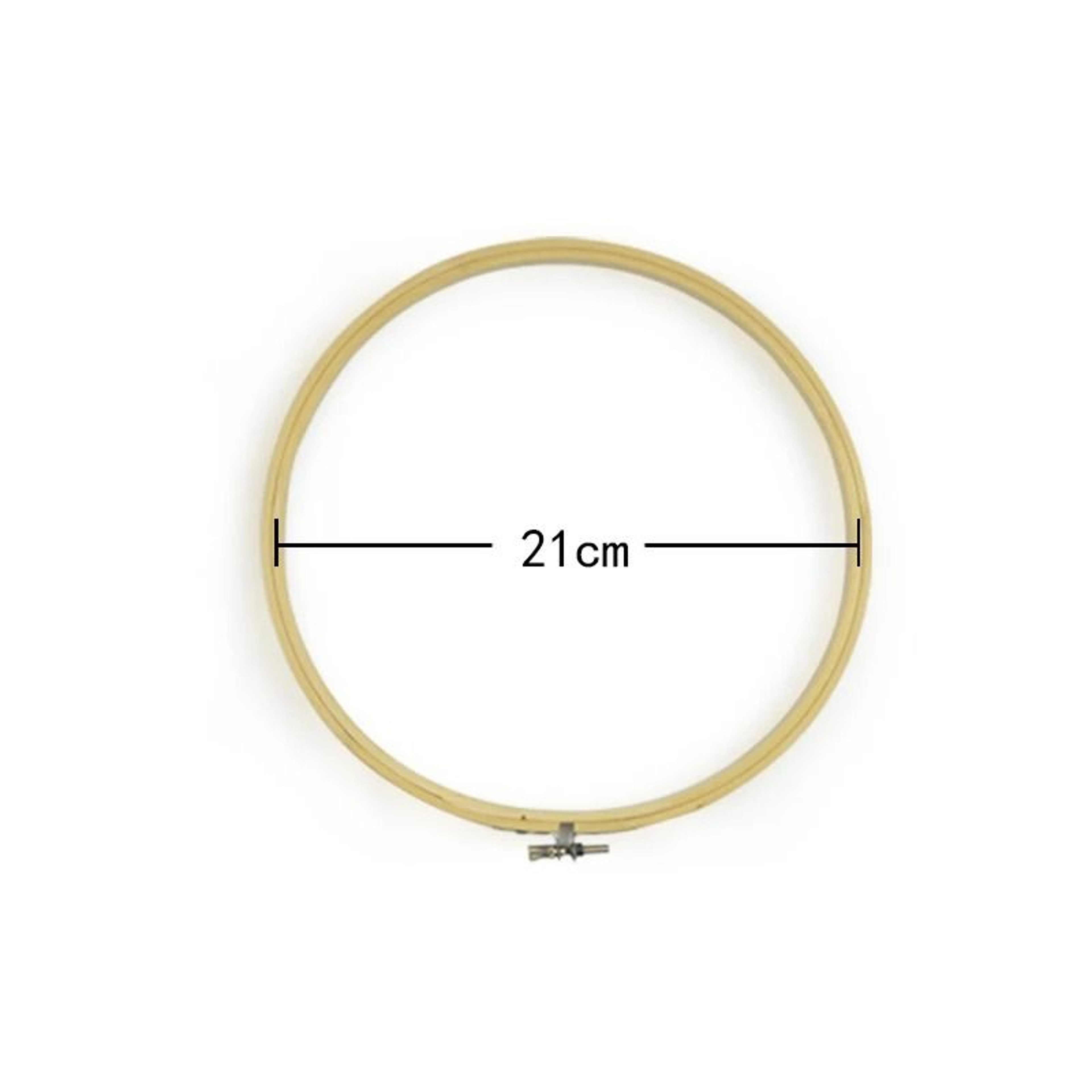 Large Adjustable Bamboo Embroidery Hoop For Cross Stitch And Needlecraft Projects 5