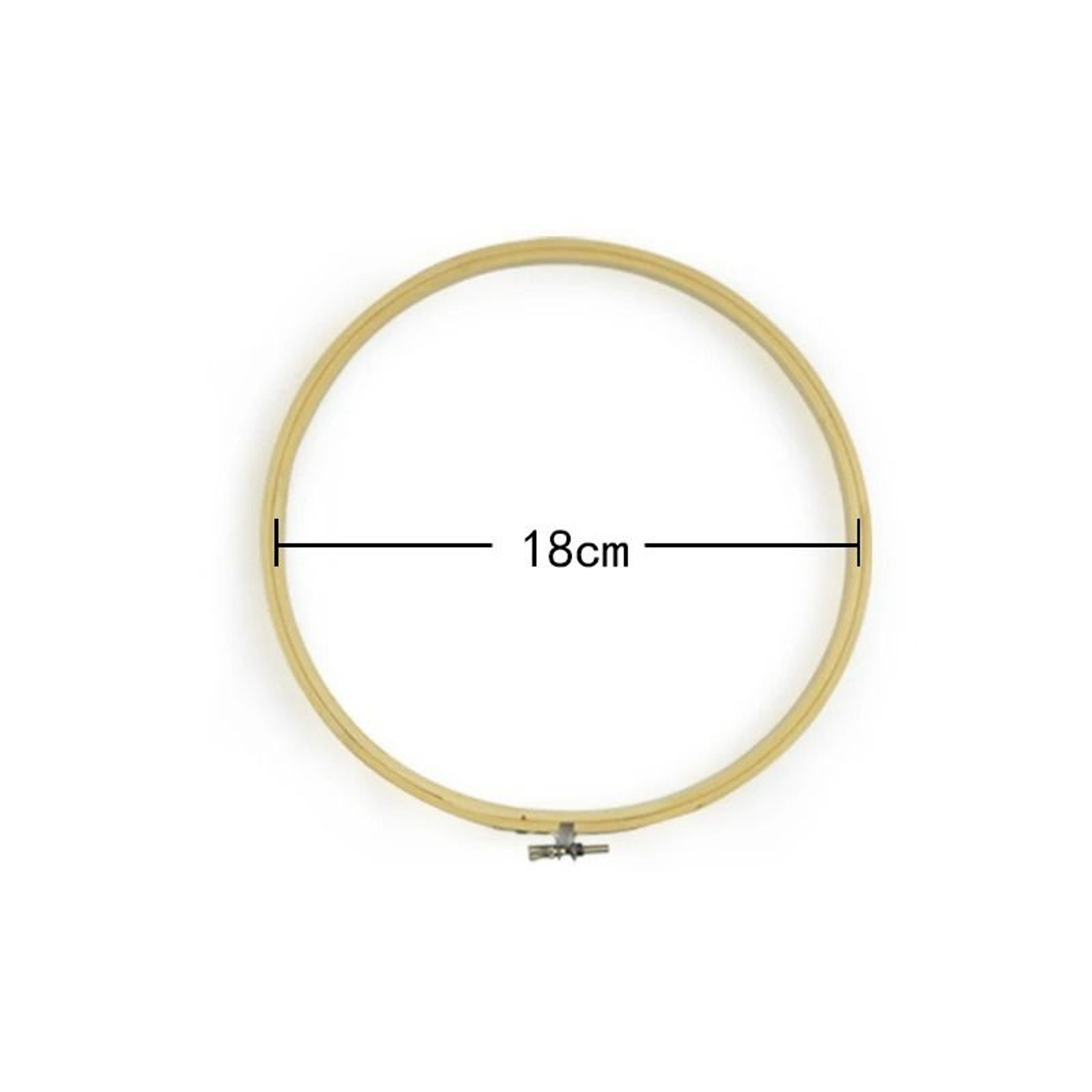 Large Adjustable Bamboo Embroidery Hoop For Cross Stitch And Needlecraft Projects 4