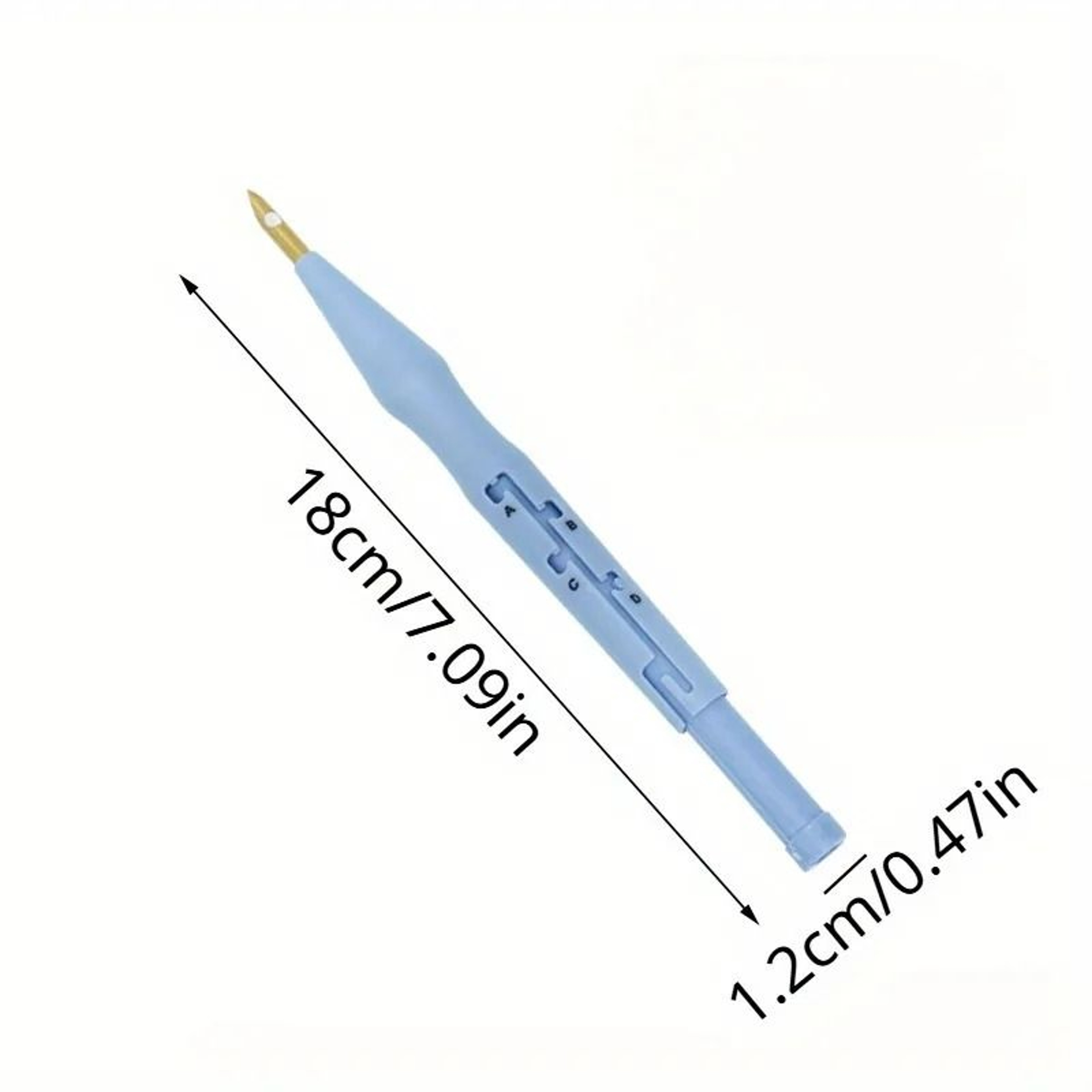 Adjustable Depth Punch Needle Embroidery Pen For Textured Yarn Craft Projects 4