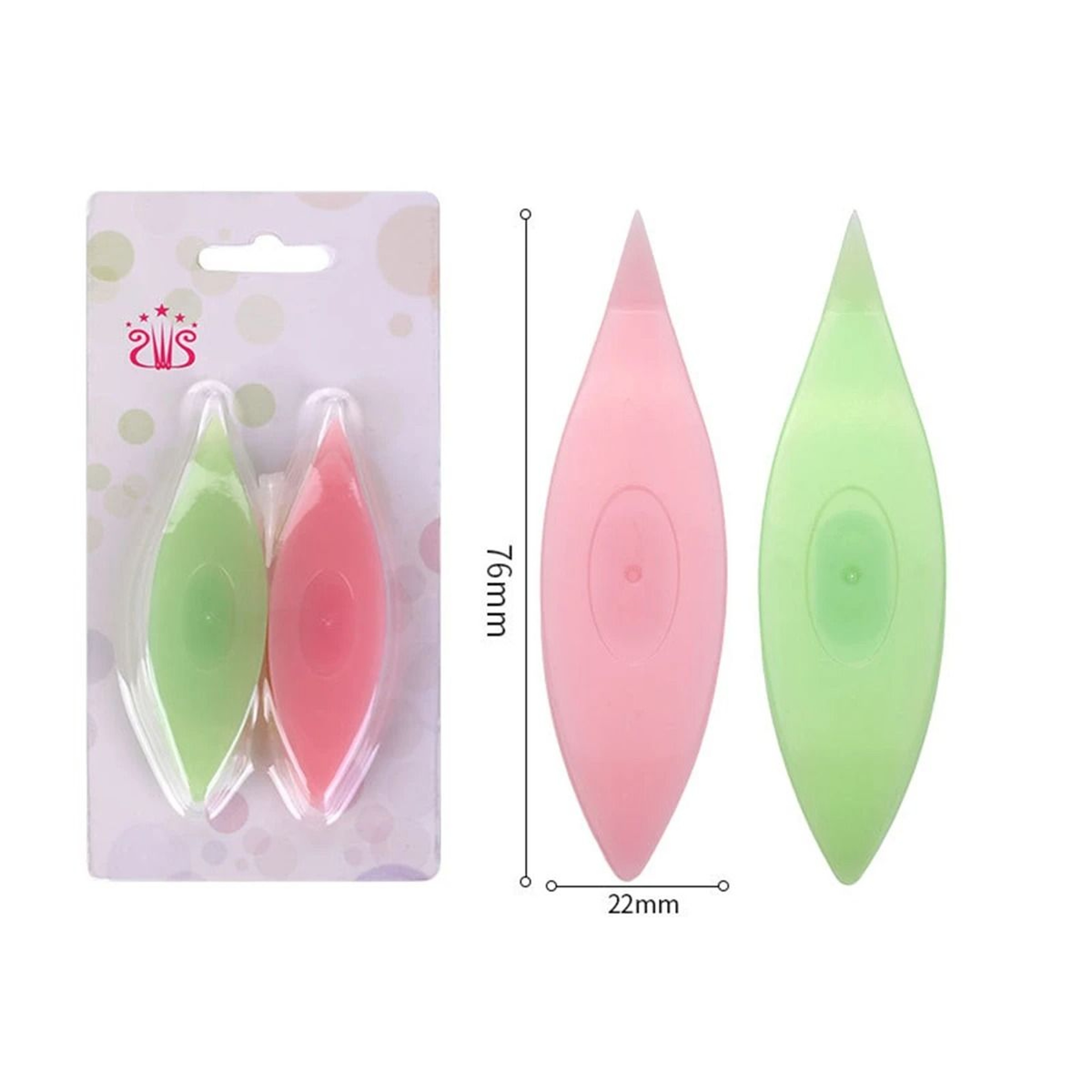 Colorful Plastic Tatting Shuttle Set For Handmade Lace And Thread Weaving 3