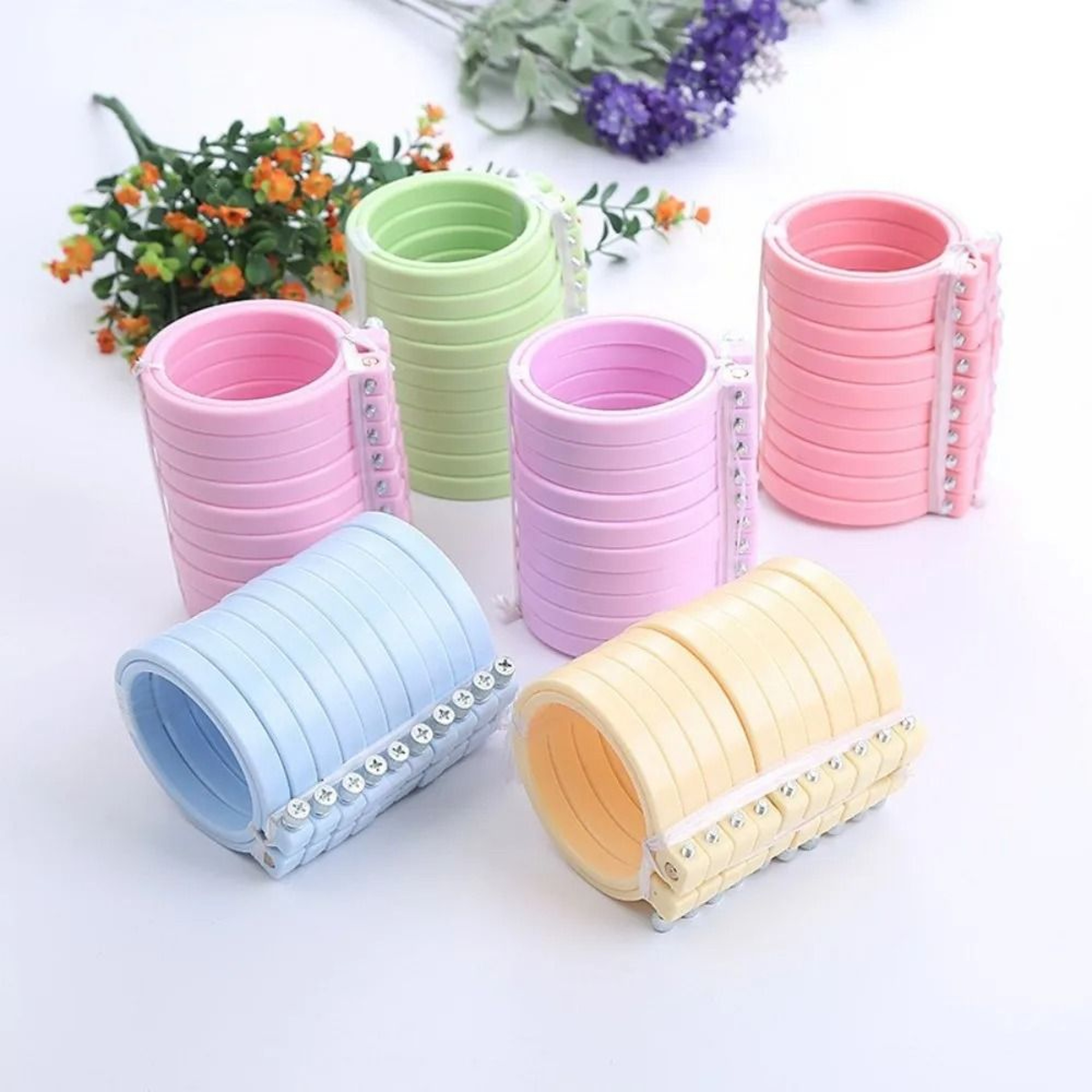 Compact 7cm Plastic Embroidery Hoop For Detailed Cross Stitch Craft Projects 10
