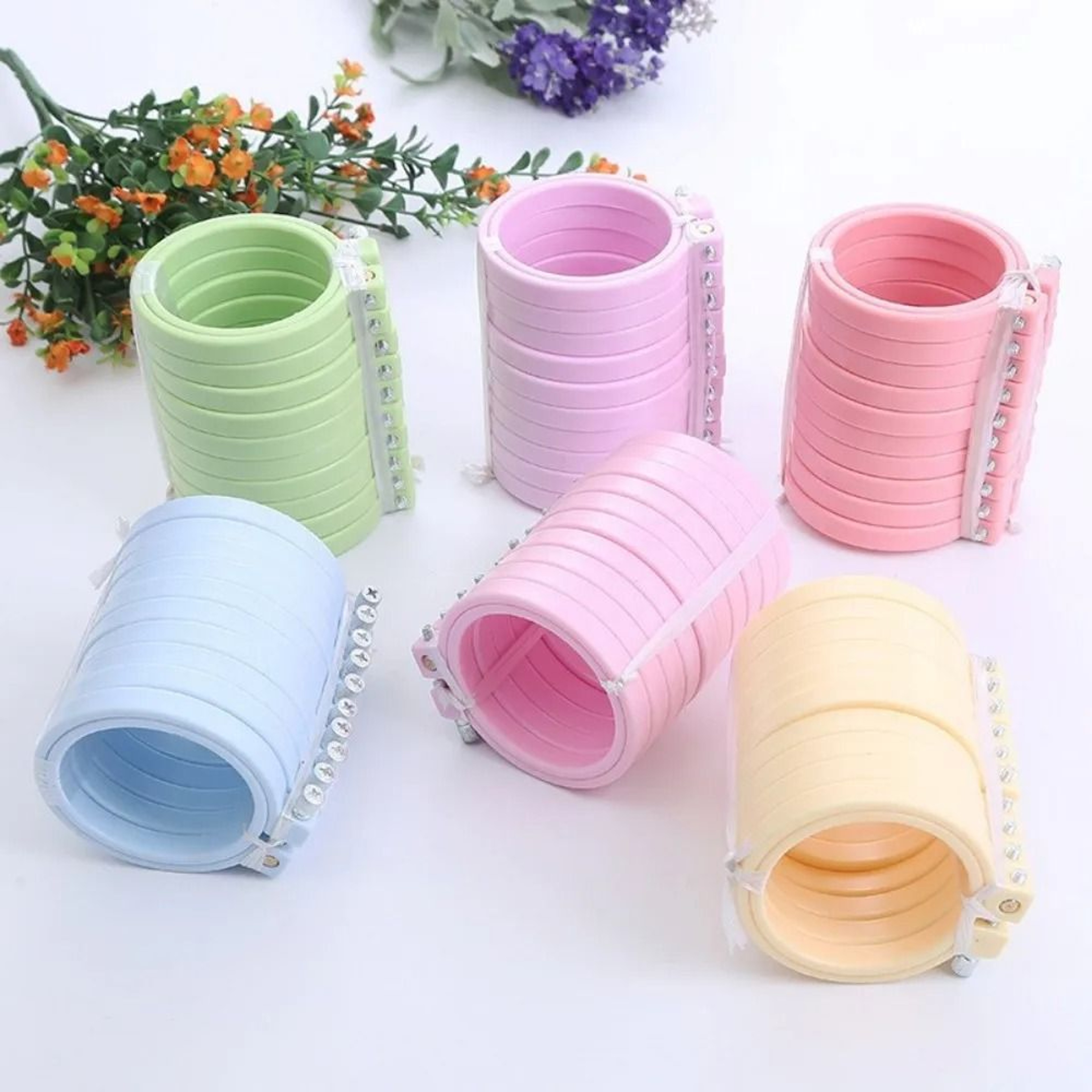 Compact 7cm Plastic Embroidery Hoop For Detailed Cross Stitch Craft Projects 9