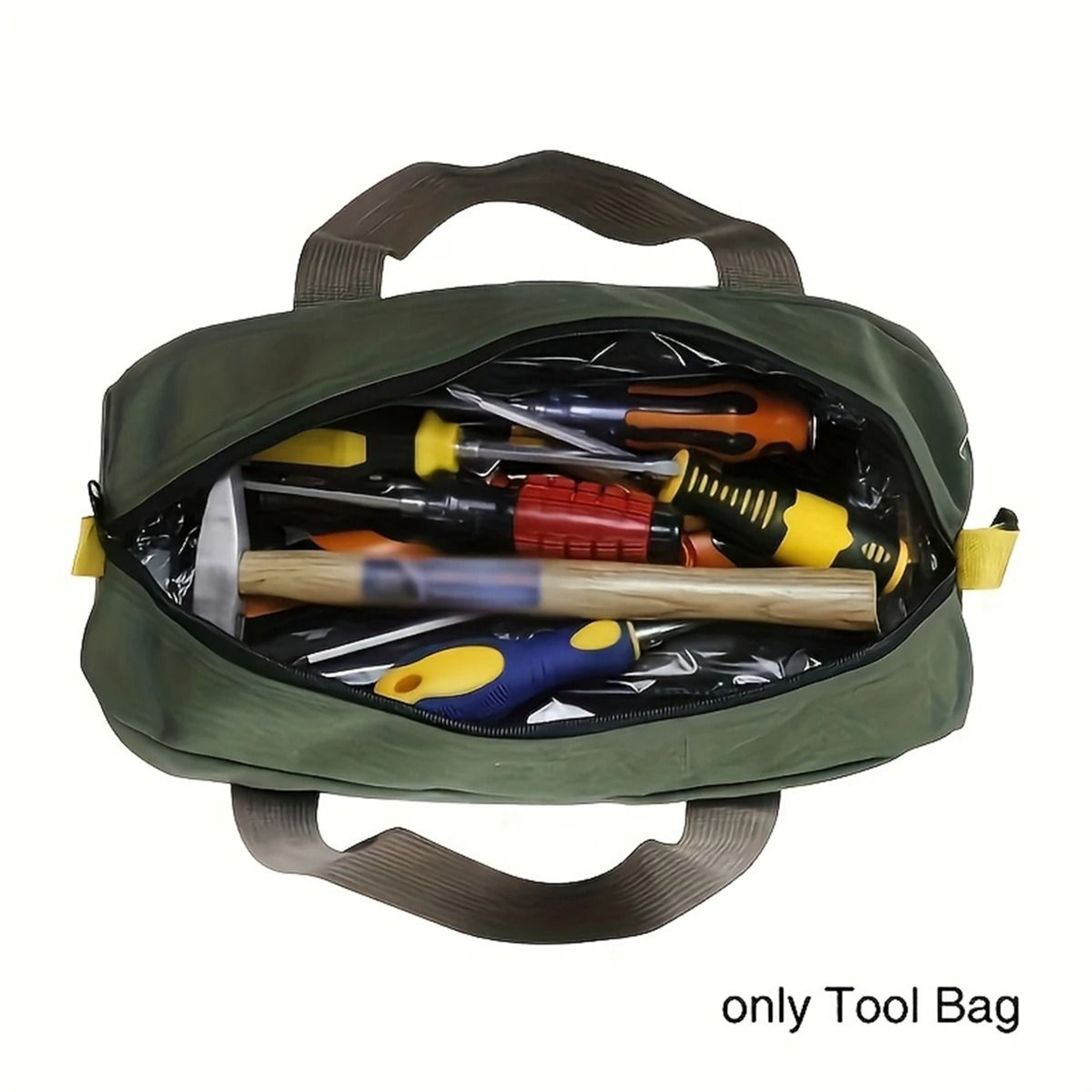 Large Capacity Canvas Maintenance Tool Bag For Portable Organized Storage 5