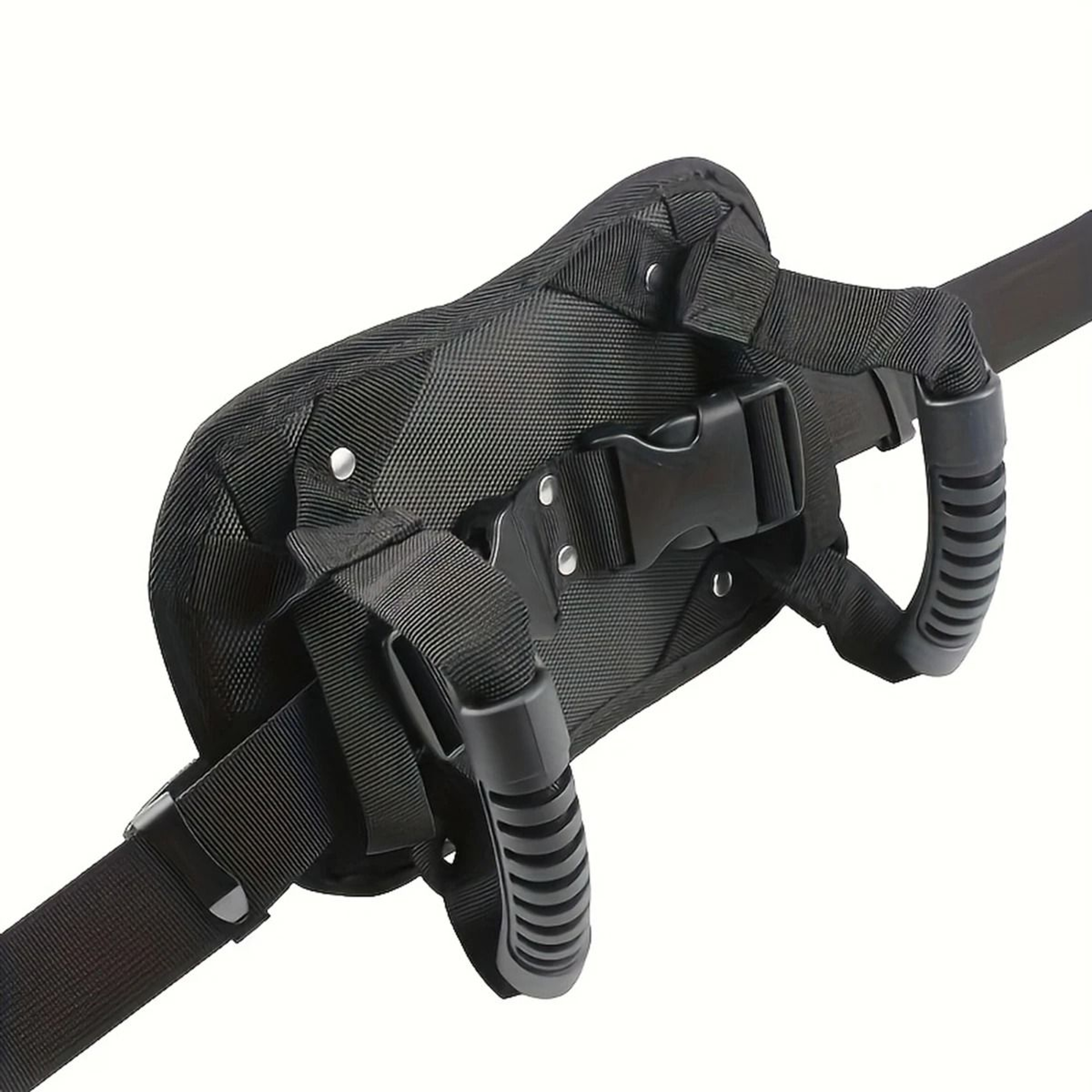 Adjustable Motorcycle Passenger Grab Handles For Rear Seat Support 1