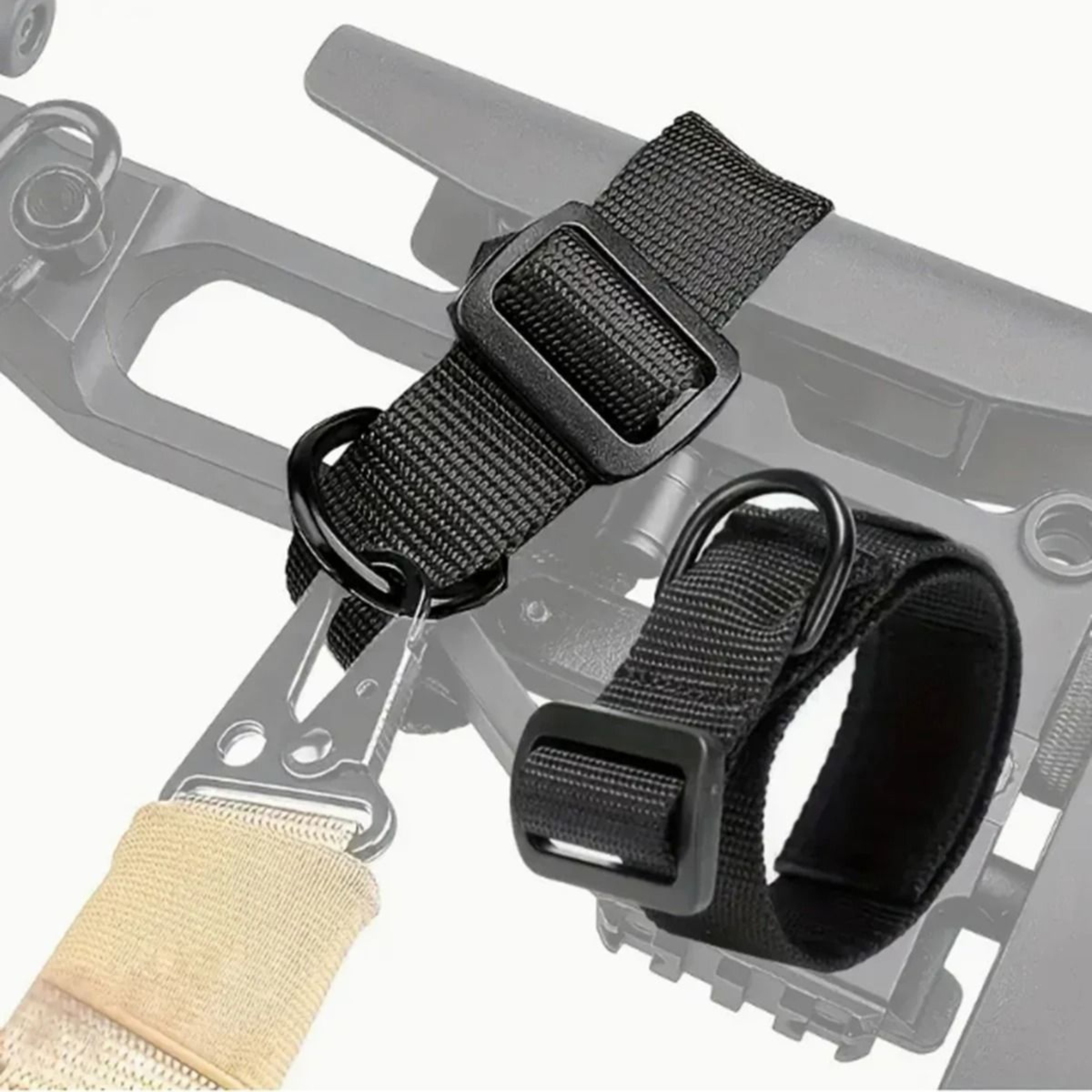 Convertible Nylon Firearm Sling For Single And Double Point Carry 6
