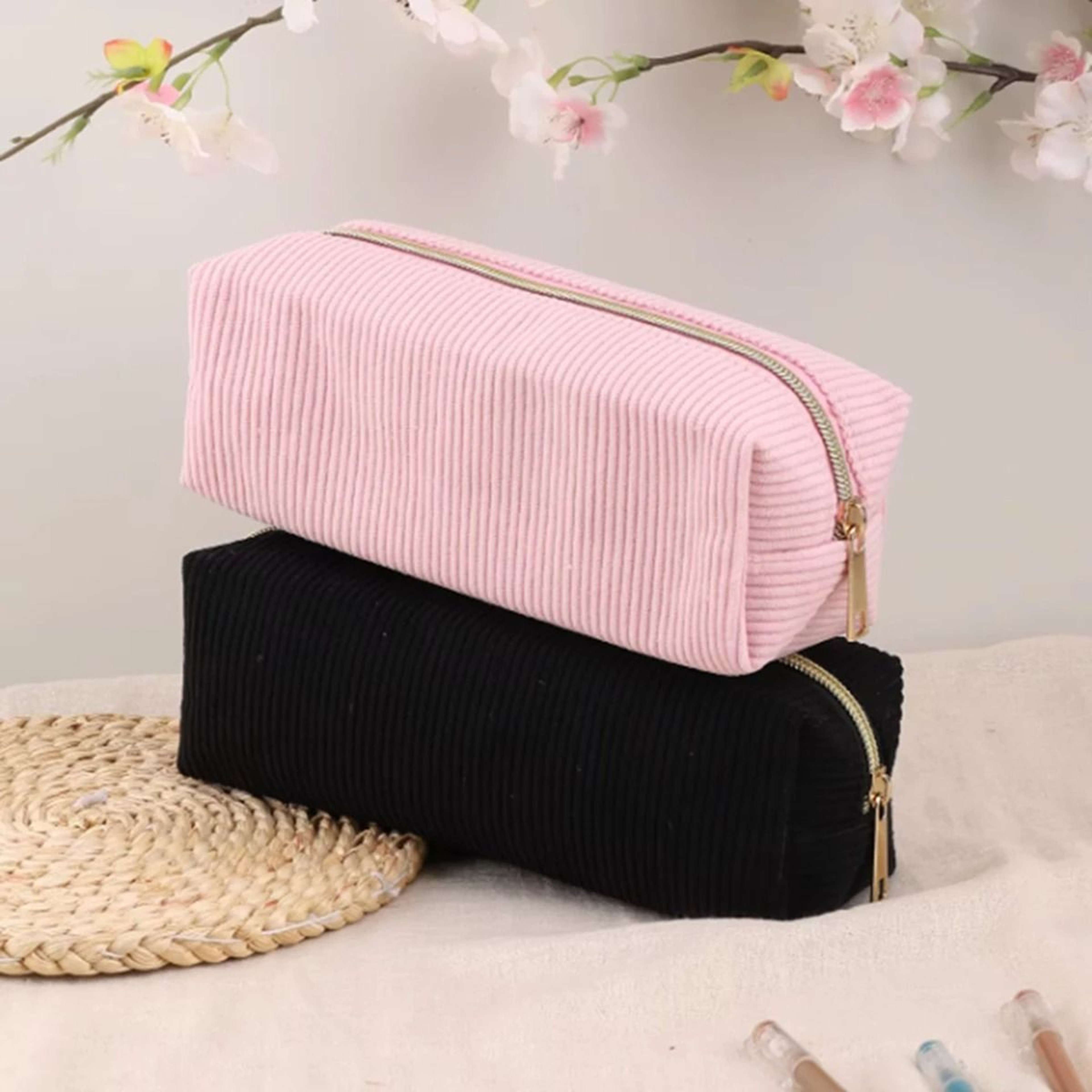 Spacious Solid Color Pencil Case For School And Everyday Organization 7