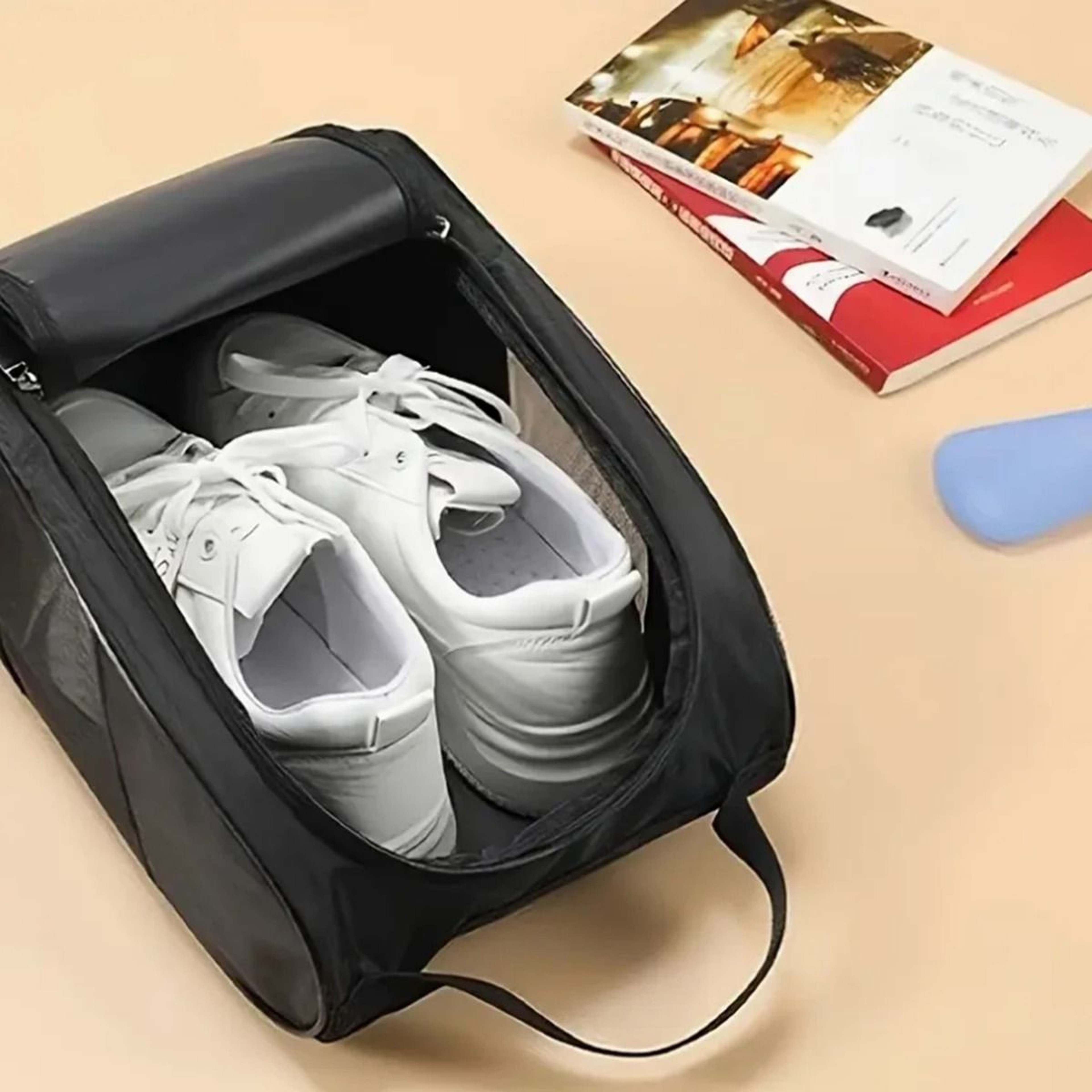 Breathable Oxford Golf Shoe Bag For Sports And Travel Storage 8