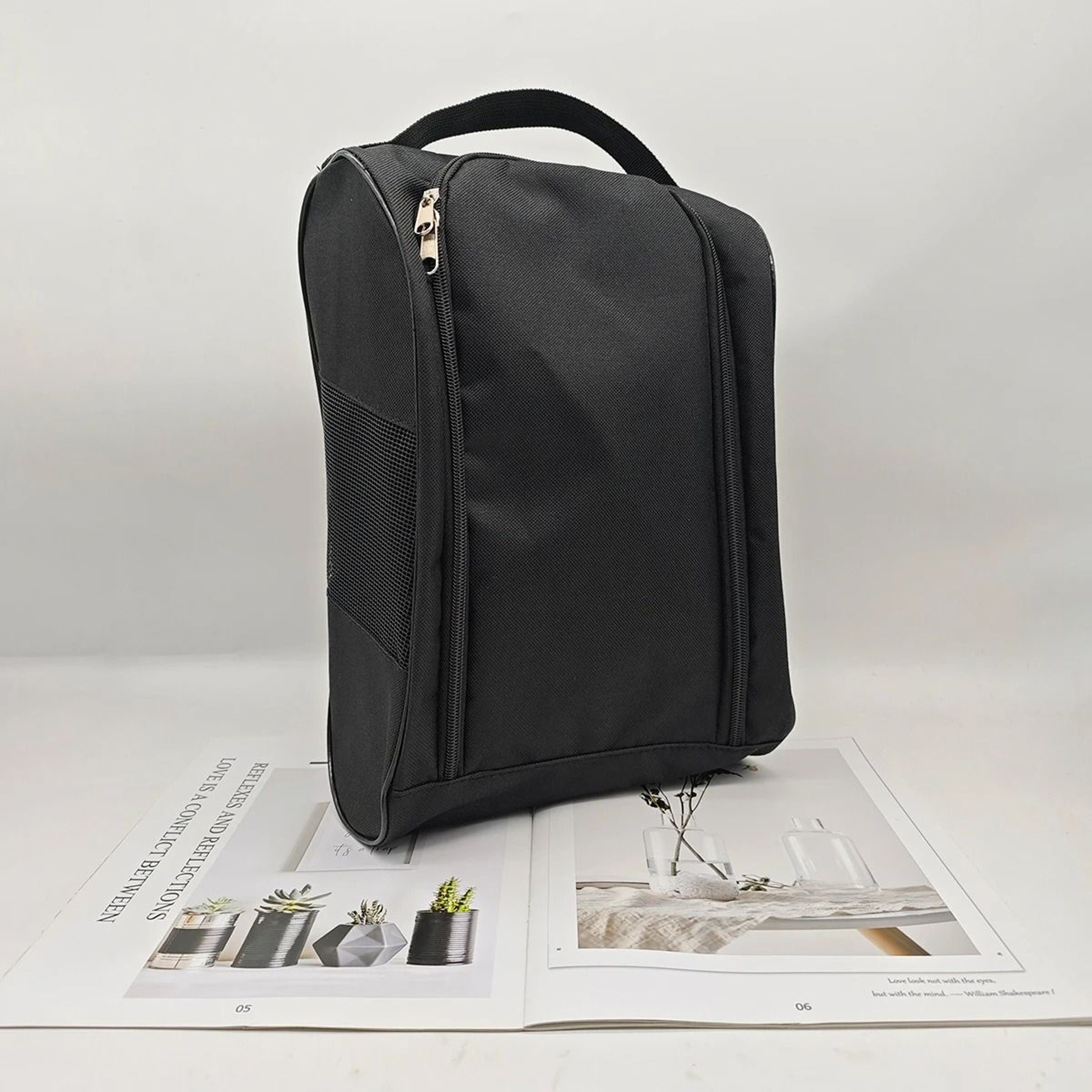 Breathable Oxford Golf Shoe Bag For Sports And Travel Storage 10