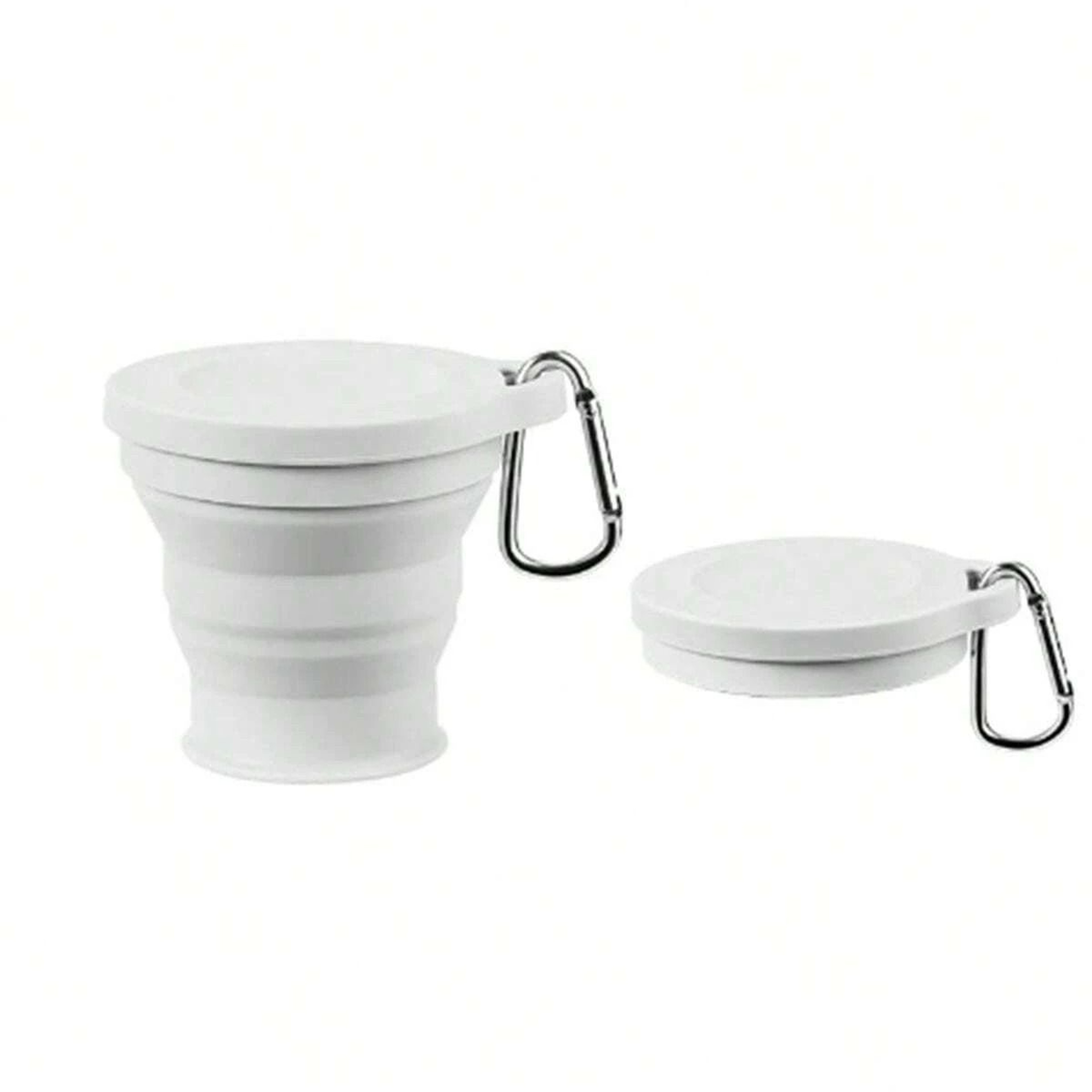 Portable Folding Silicone Travel Cup With Hanging Hole 2