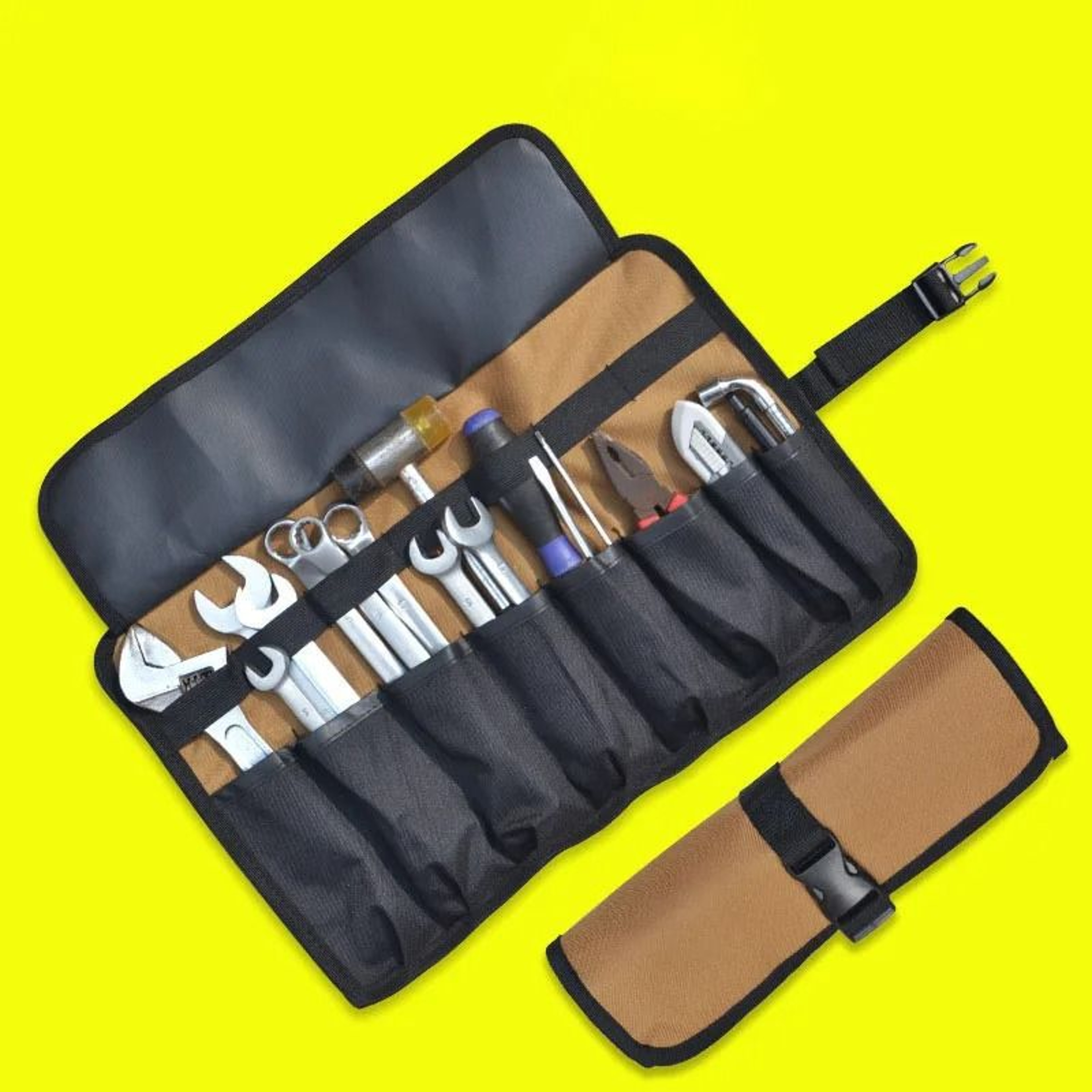 Portable Oxford Cloth Roll Up Tool Organizer Bag 2