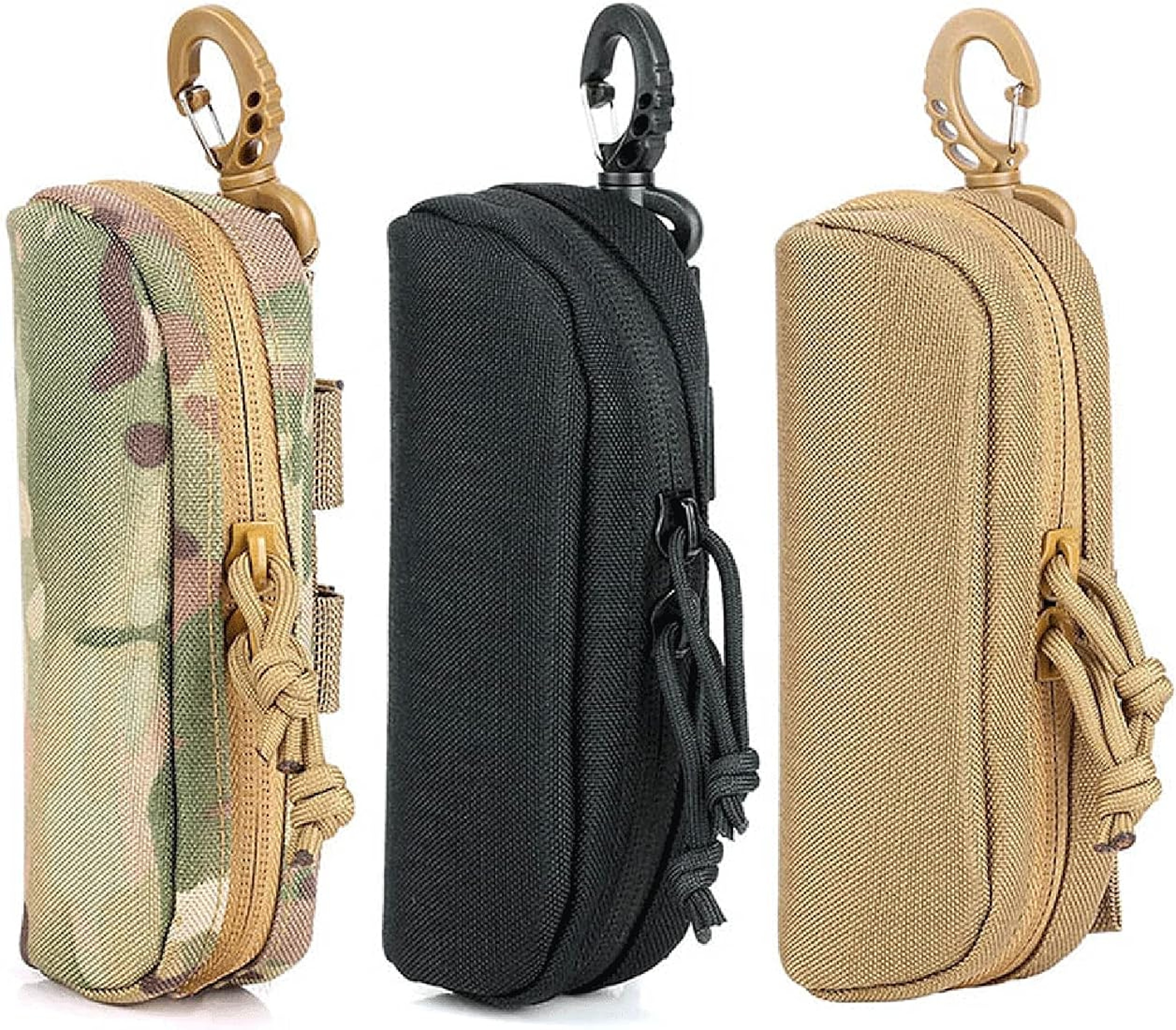 Shockproof Tactical MOLLE Eyeglass Case With Durable 1000D Nylon Outdoor Protection Pouch 2