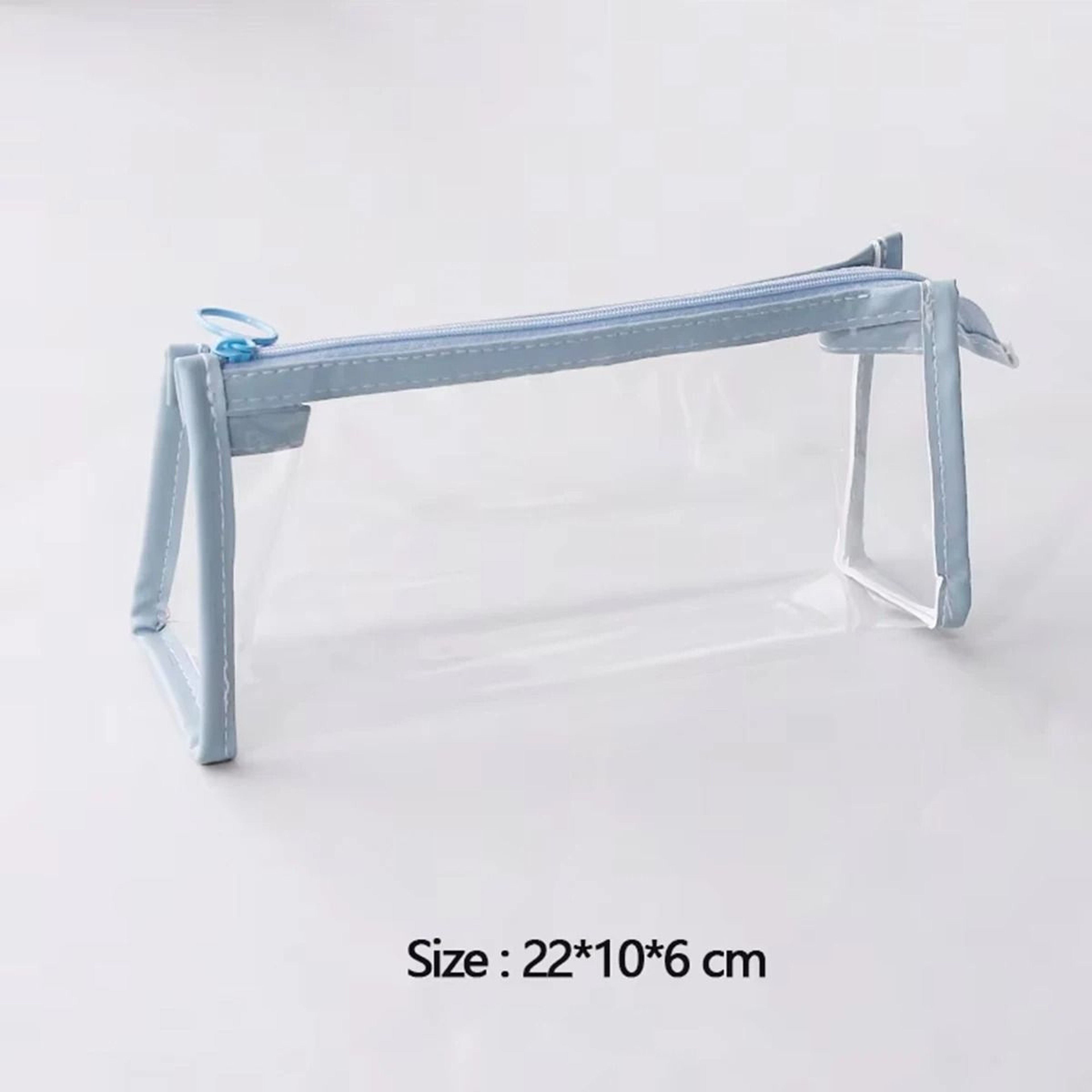 Large Capacity Transparent Pencil Case Kawaii Pen Bag For School Office Supplies 1