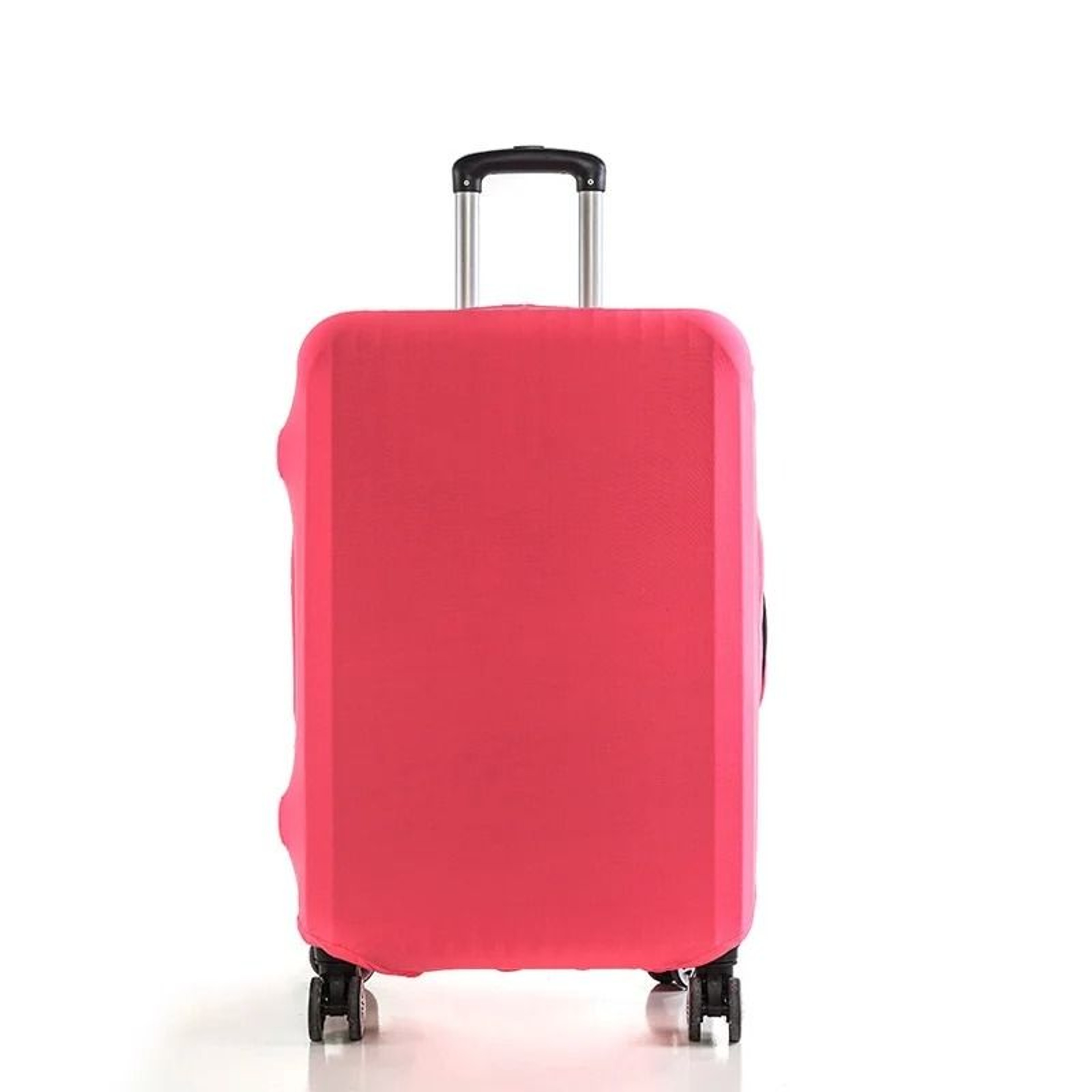 Solid Color Stretch Luggage Cover Protective Suitcase Sleeve 1