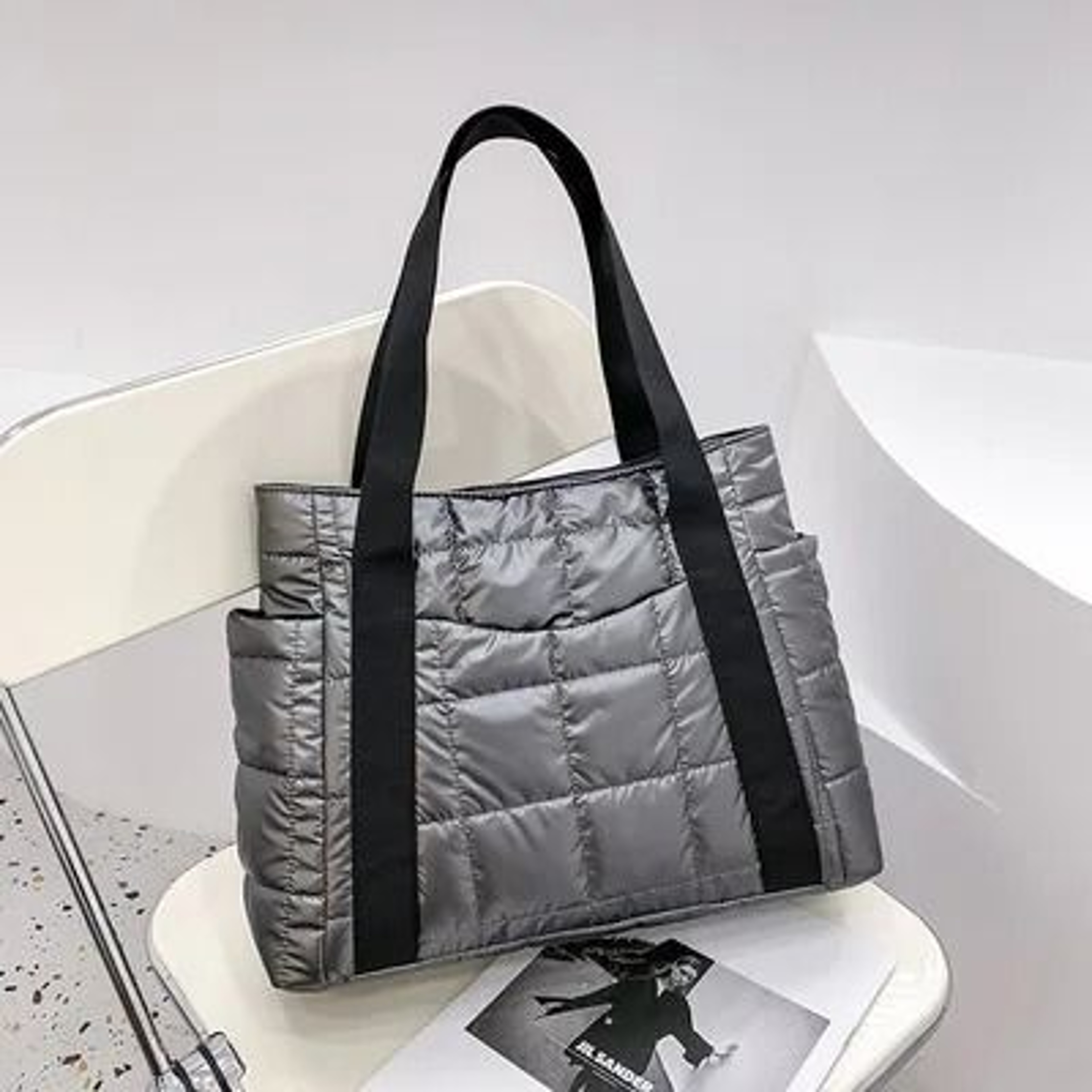 Vento Marea Large Capacity Padded Shoulder Tote Bag 2