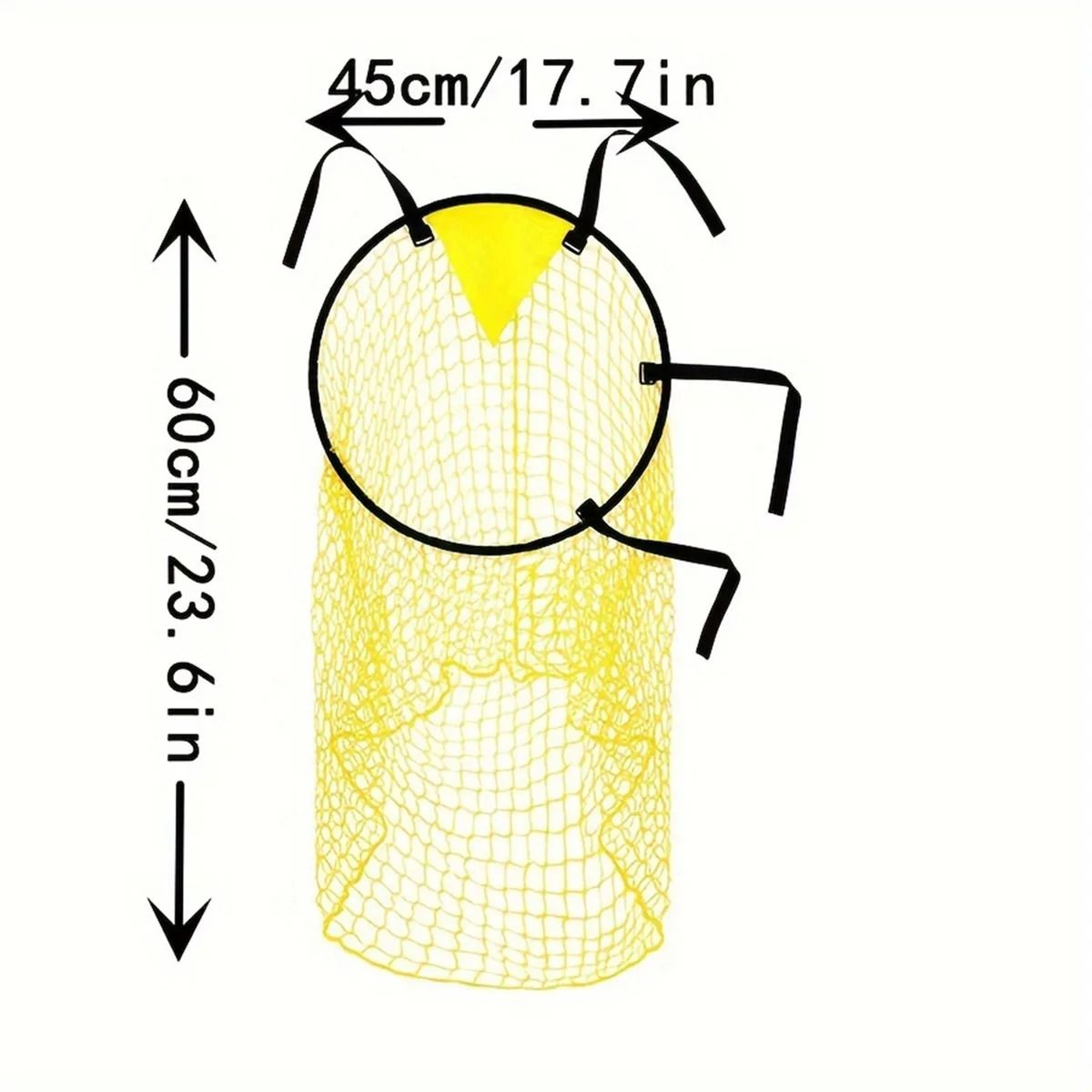 Yellow Soccer Goal Shooting Target Net For Accuracy Training 2