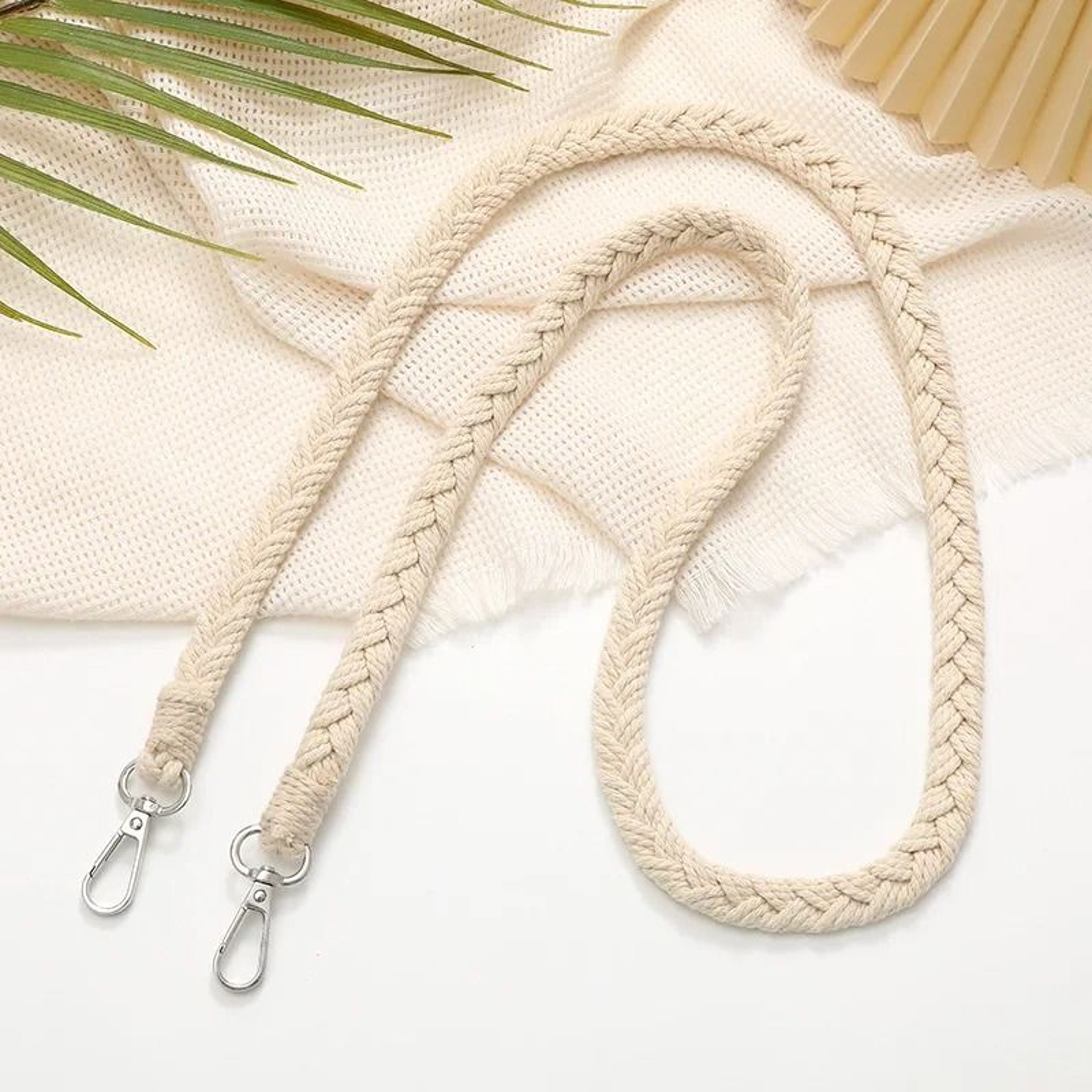 Handwoven Braided Crossbody Replacement Bag And Phone Strap 5