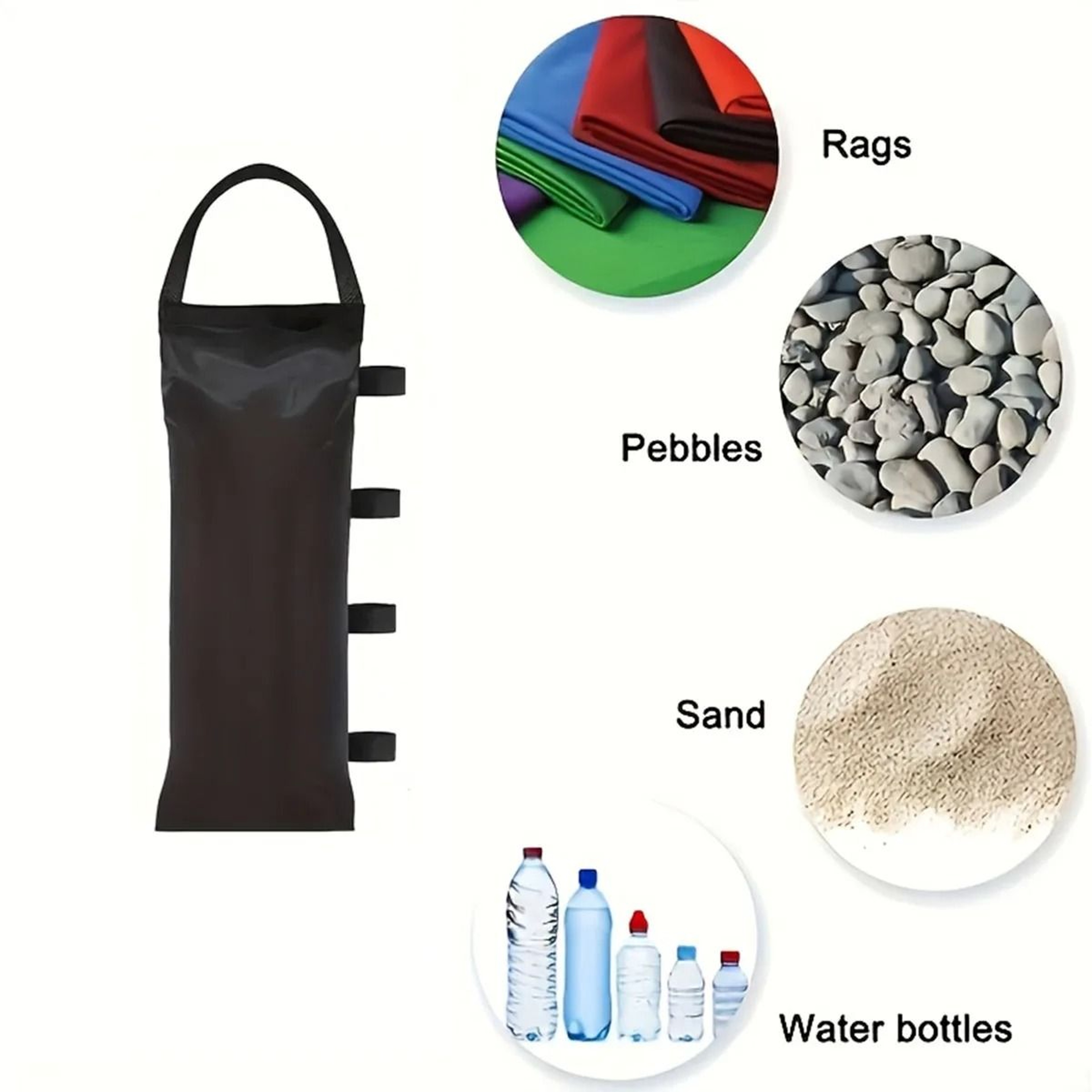 Four Piece Gazebo Sandbag Weight Kit For Tent Stability 1