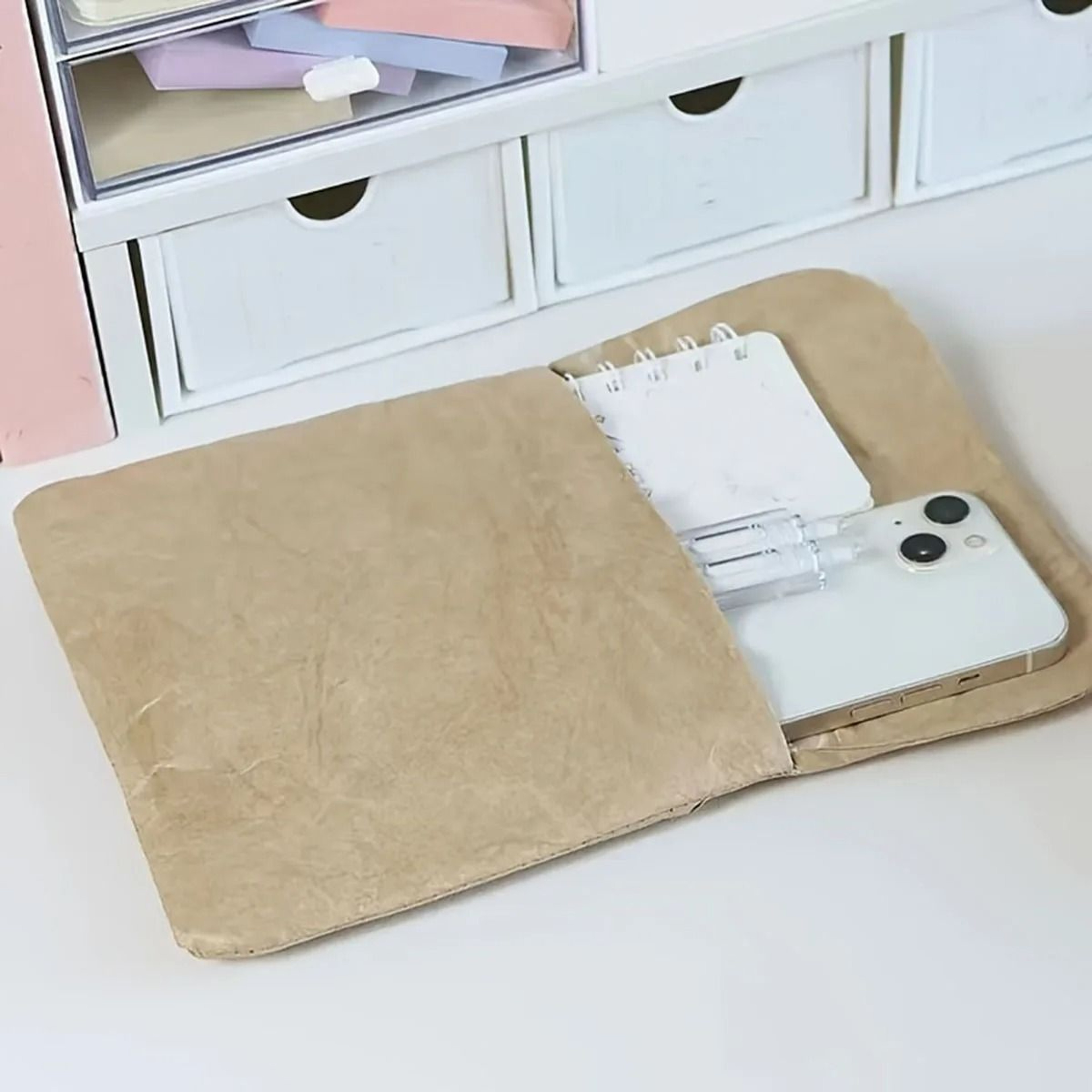 Retro Magnetic Receipt And Ticket Organizer Pouch 10
