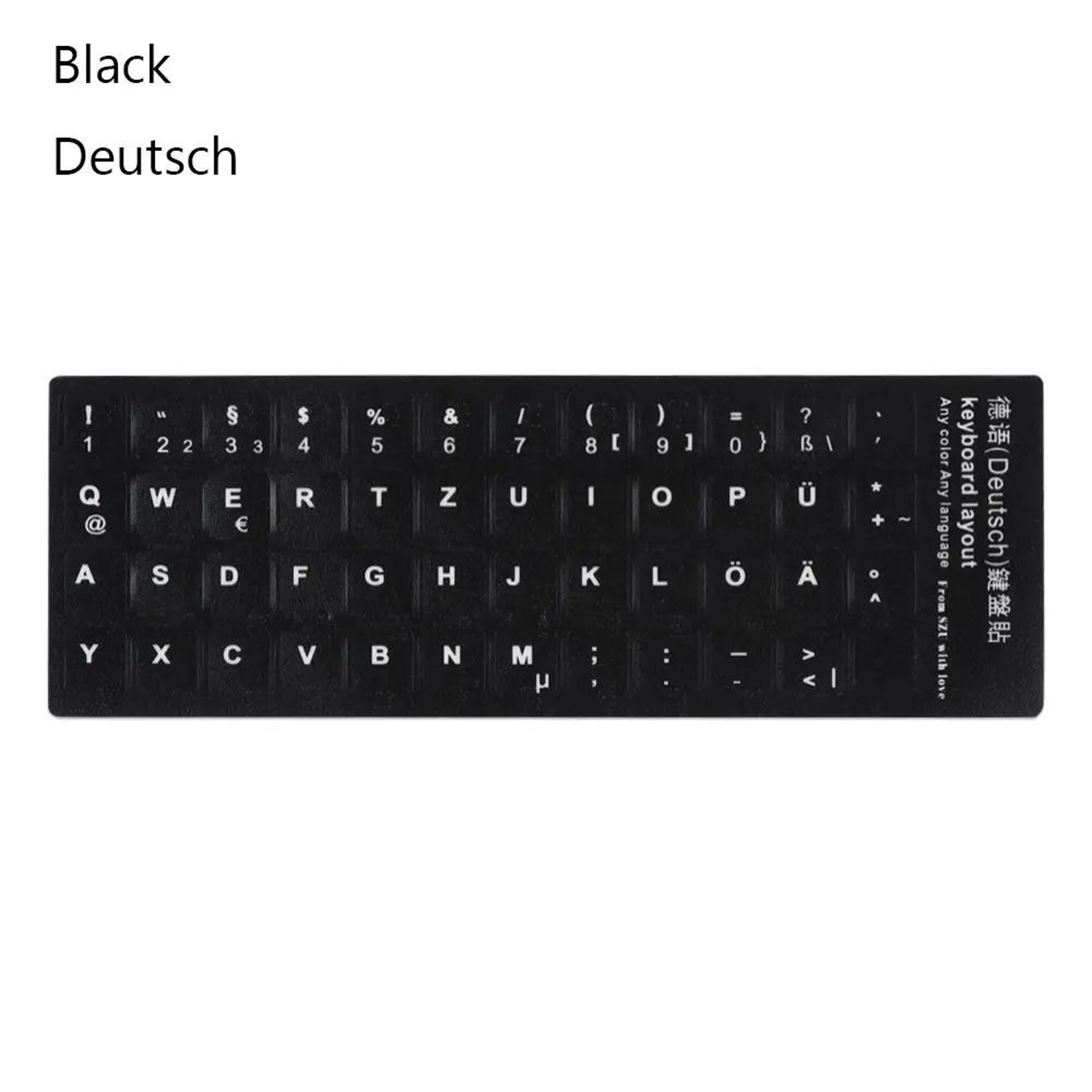 Universal Russian Keyboard Stickers For Easy Bilingual Typing 1