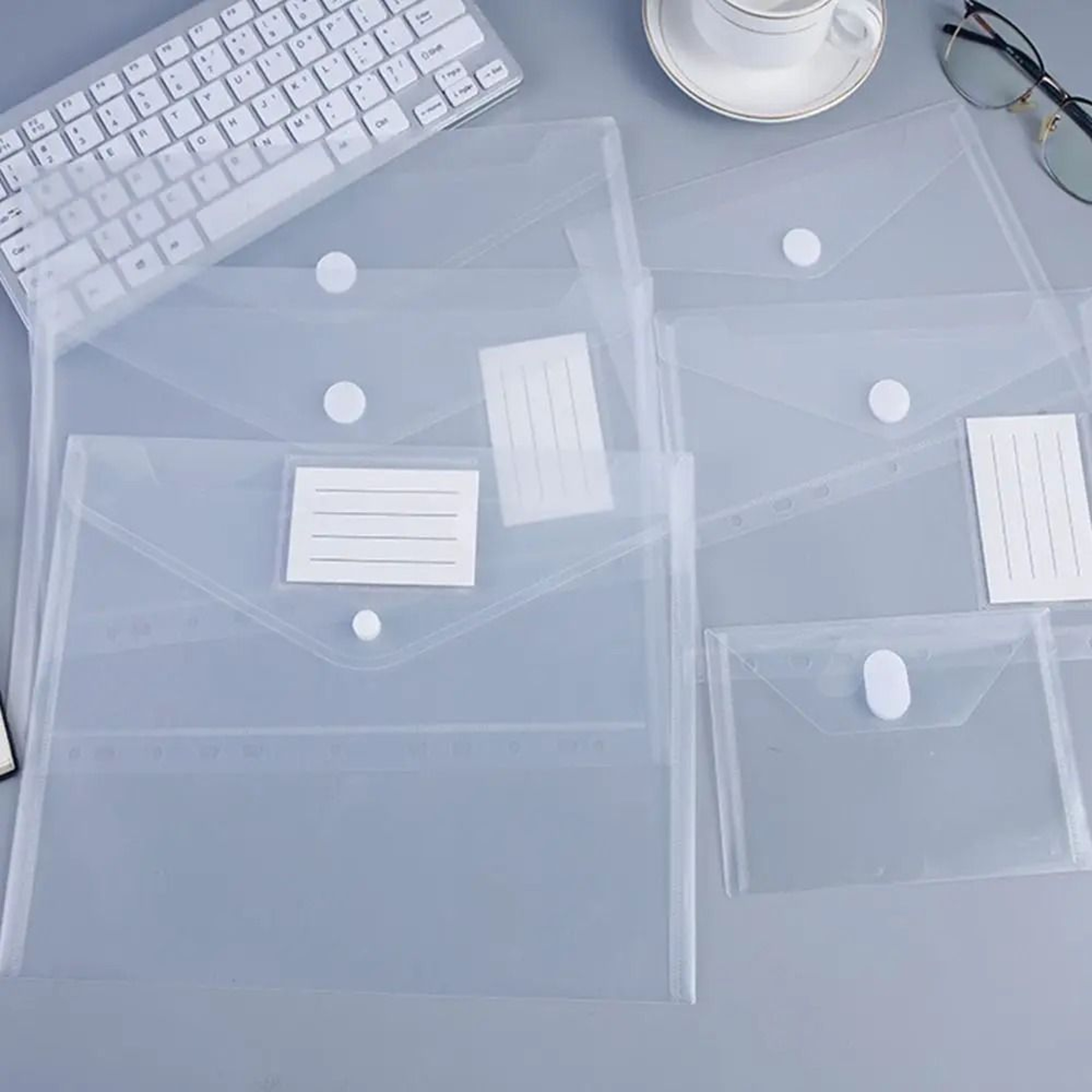 Thick Transparent Waterproof File Folder For Documents And Cards 5