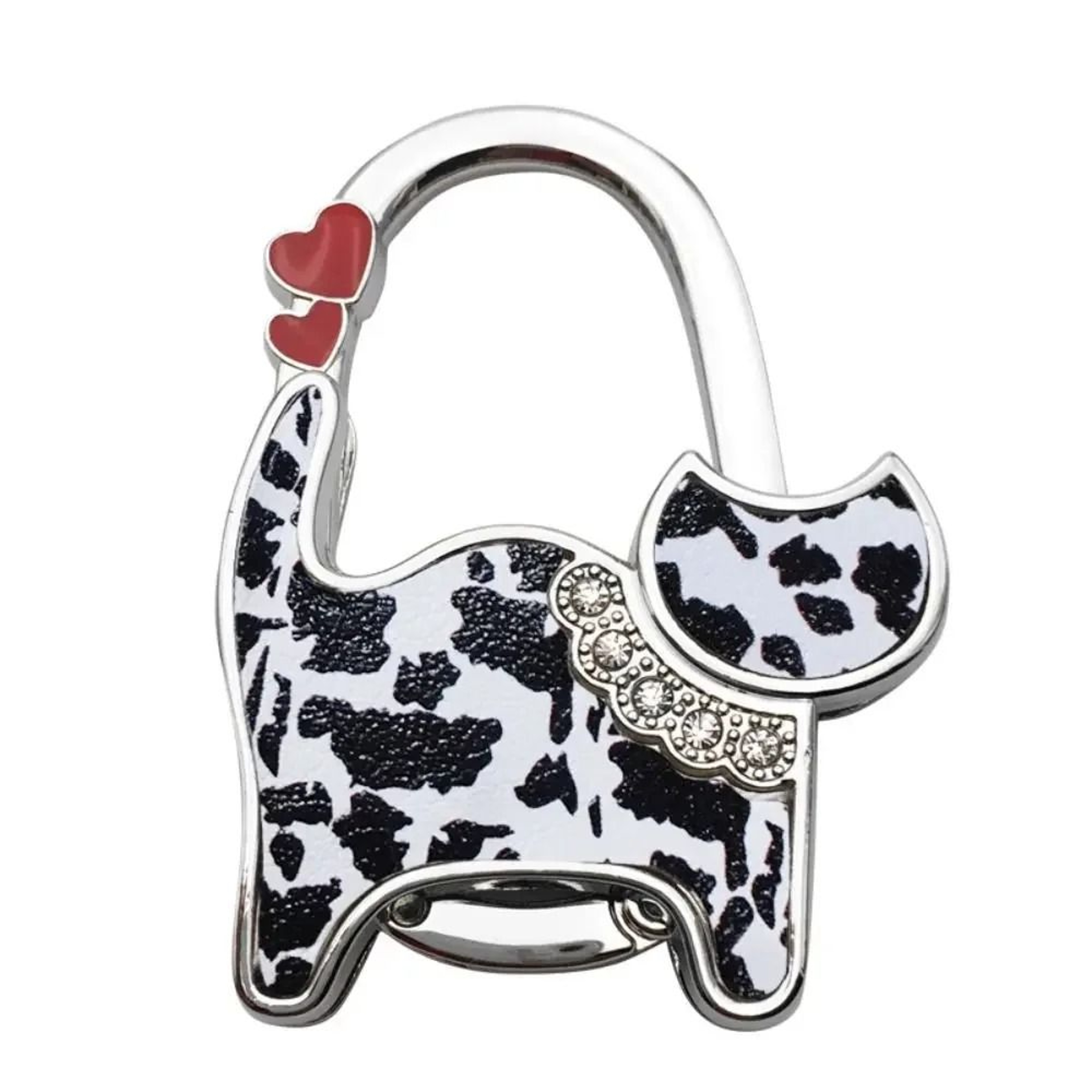 Portable Cat Shape Folding Purse Hanger For Tables 7