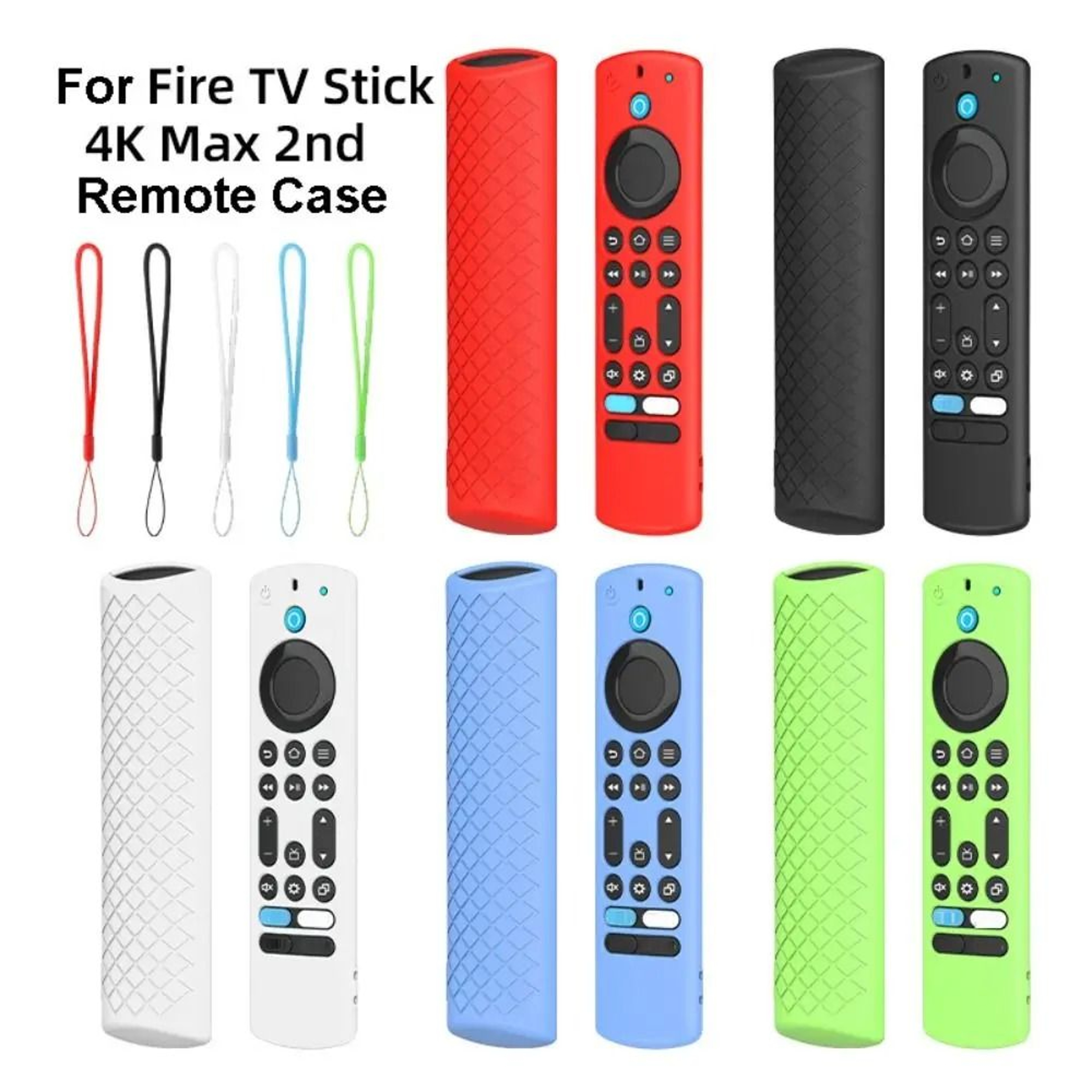 Shockproof Silicone Remote Cover For Fire TV Stick 4K Max Second Generation 0