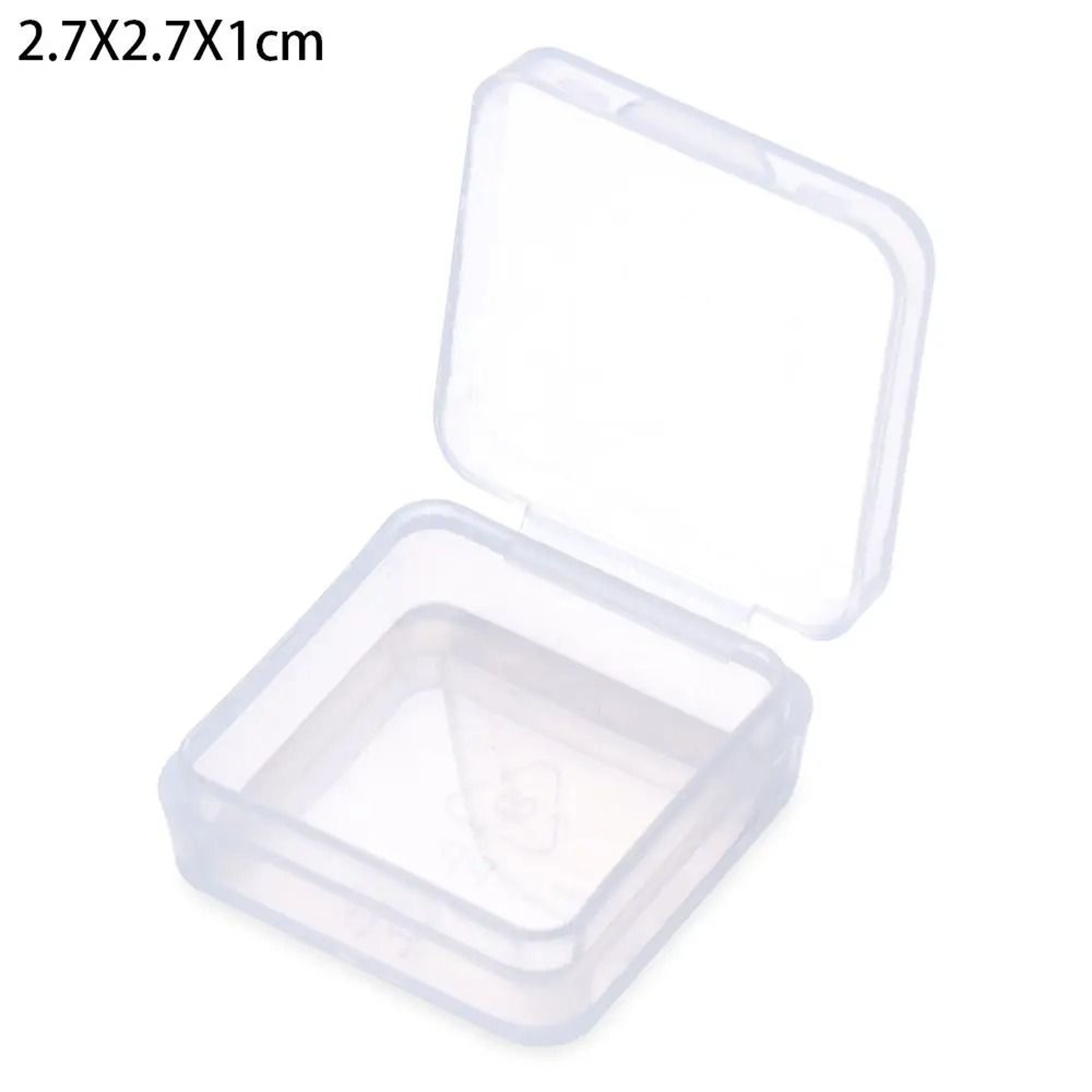 Small Clear Storage Box Bead And Jewelry Organizer 12