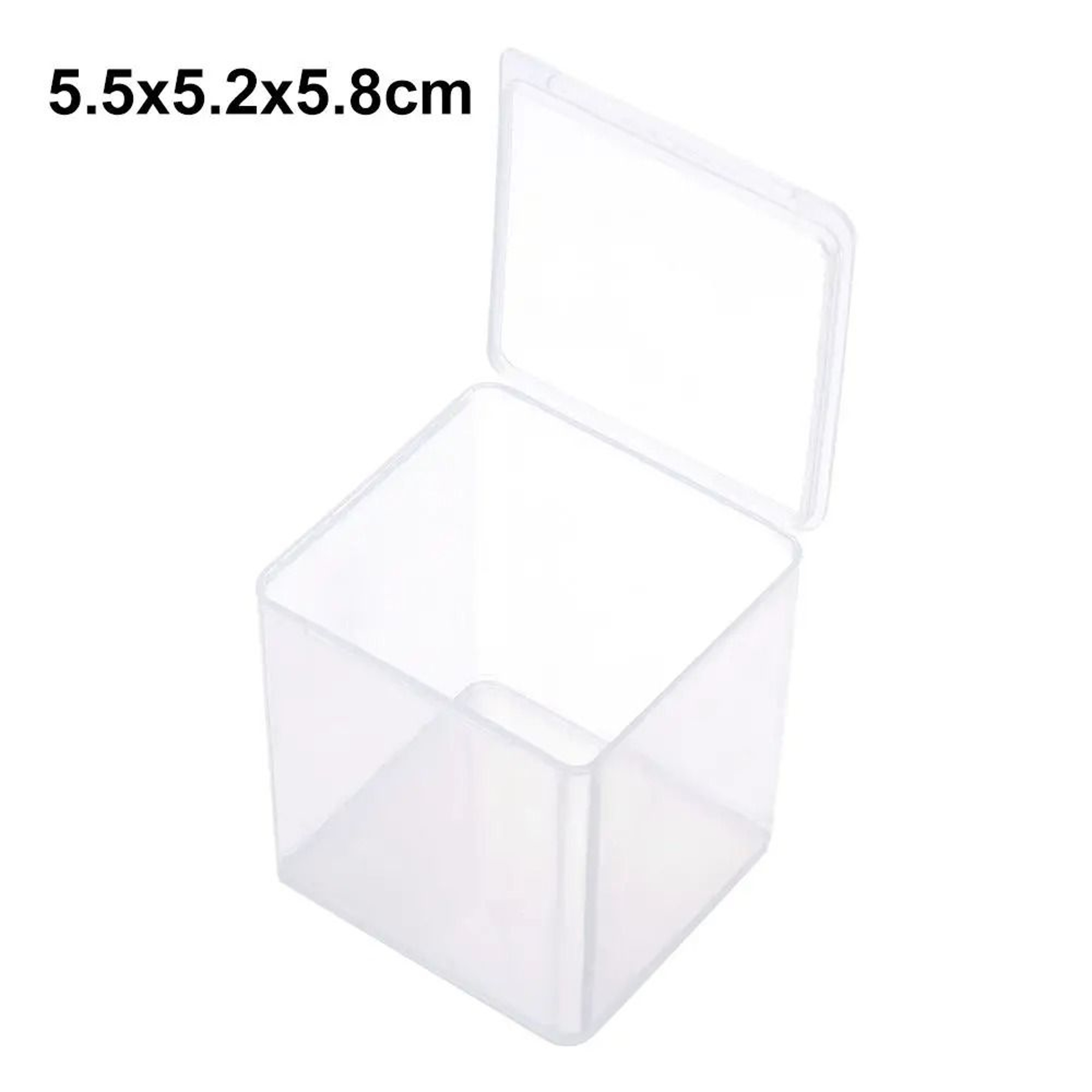 Small Clear Storage Box Bead And Jewelry Organizer 1