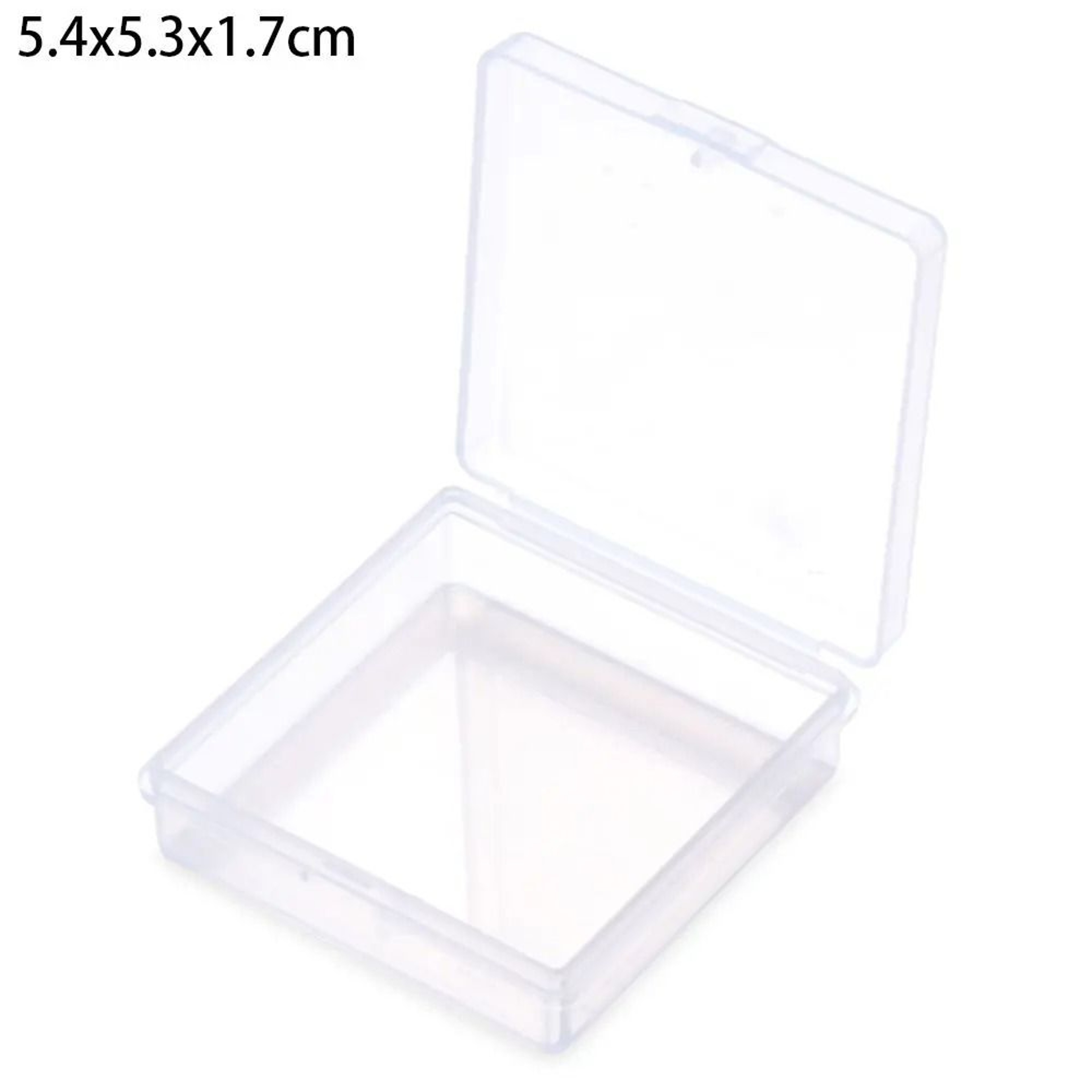 Small Clear Storage Box Bead And Jewelry Organizer 14