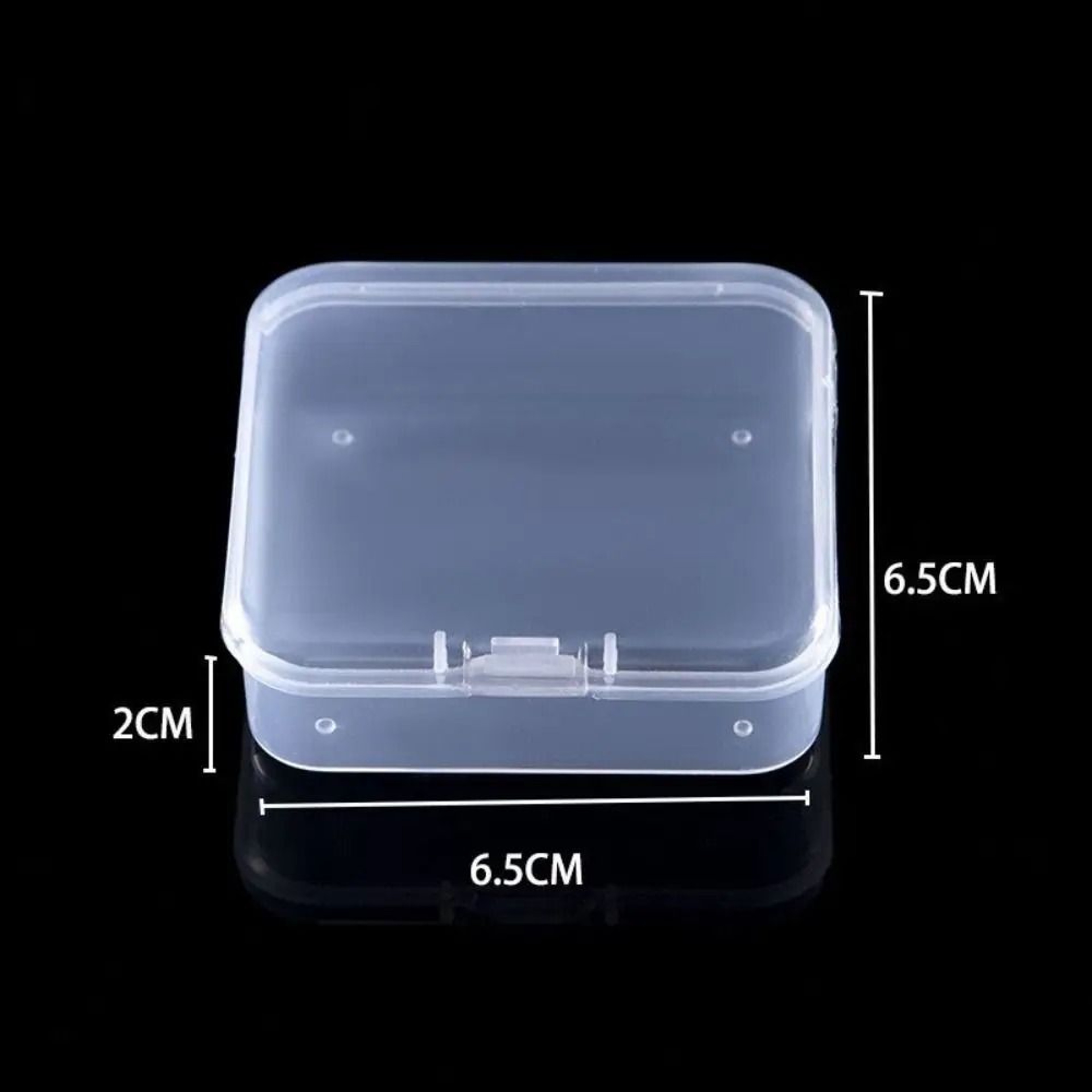 Small Clear Storage Box Bead And Jewelry Organizer 27