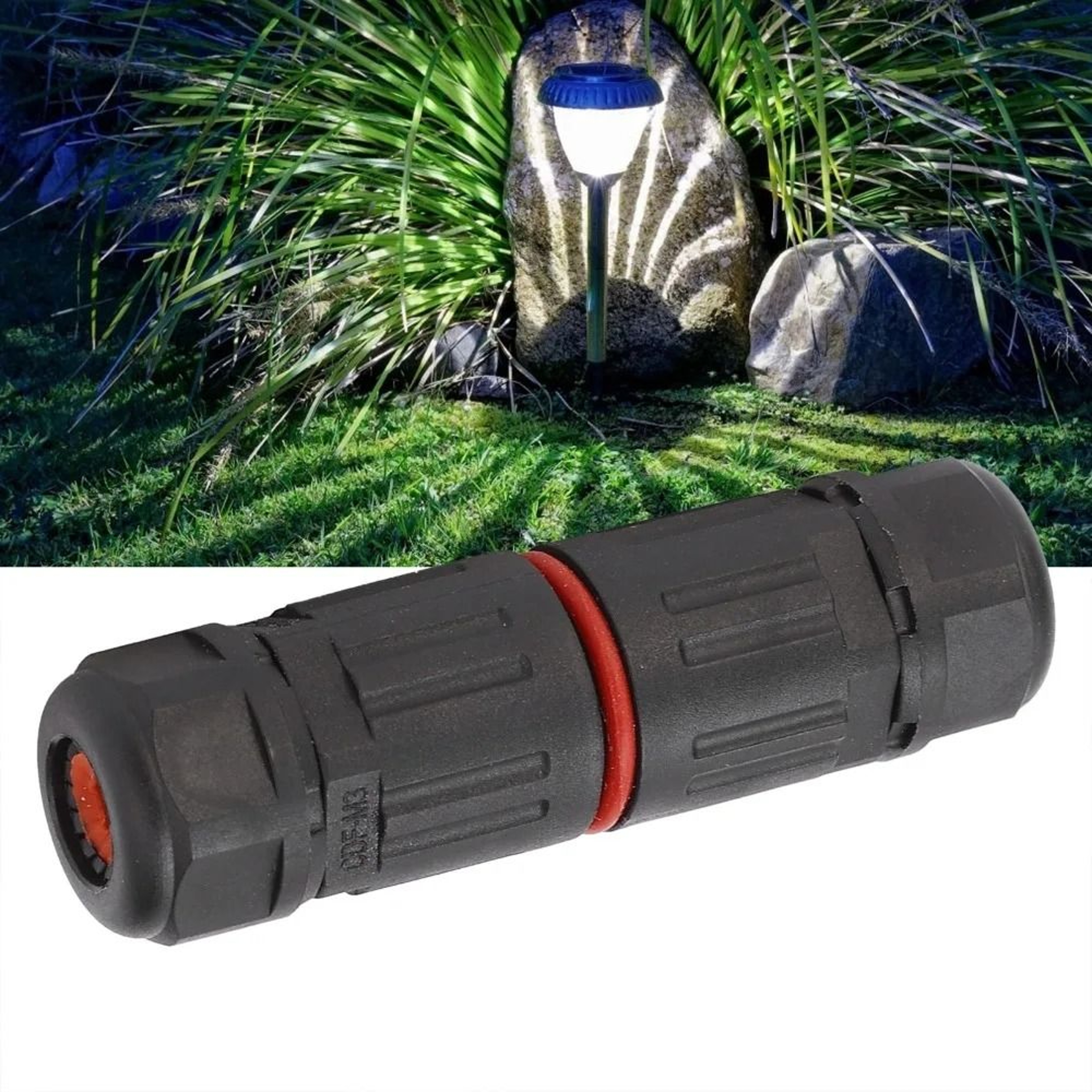 CDF M3 3 Pin IP68 Waterproof Cable Connector 5