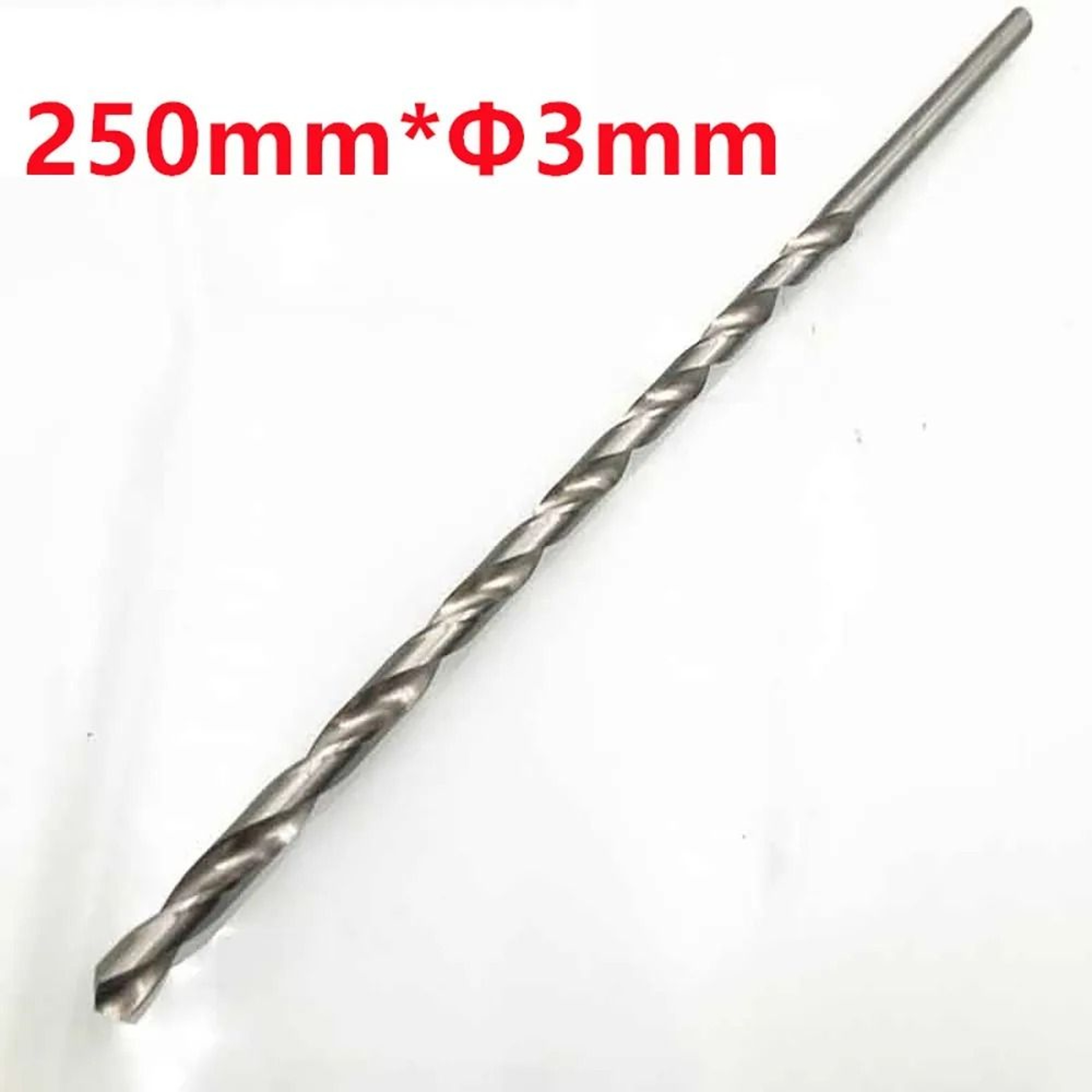 Extra Long HSS Straight Shank Drill Bit For Deep Reach Drilling 7