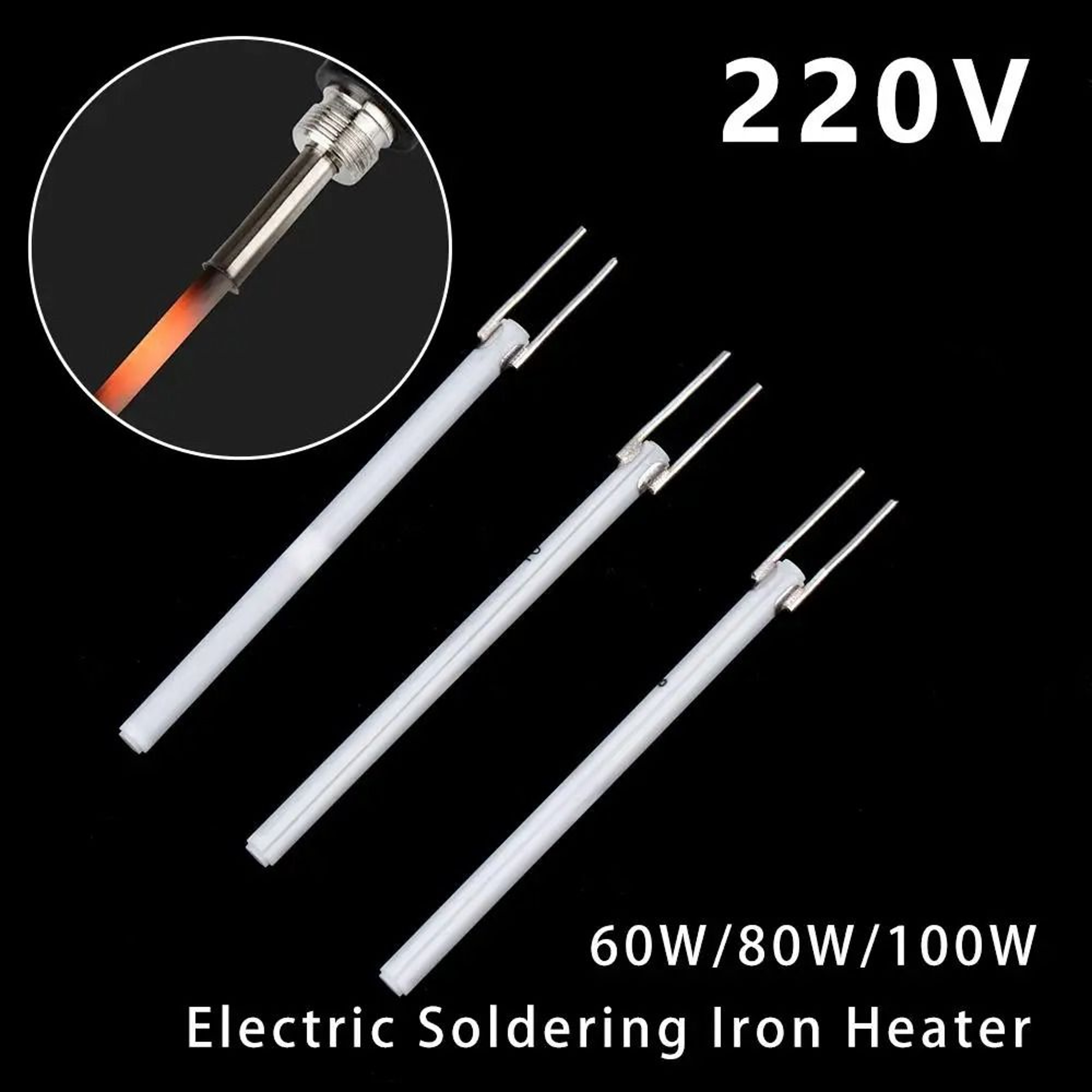 908 908S 220V Ceramic Soldering Iron Heater Element 10
