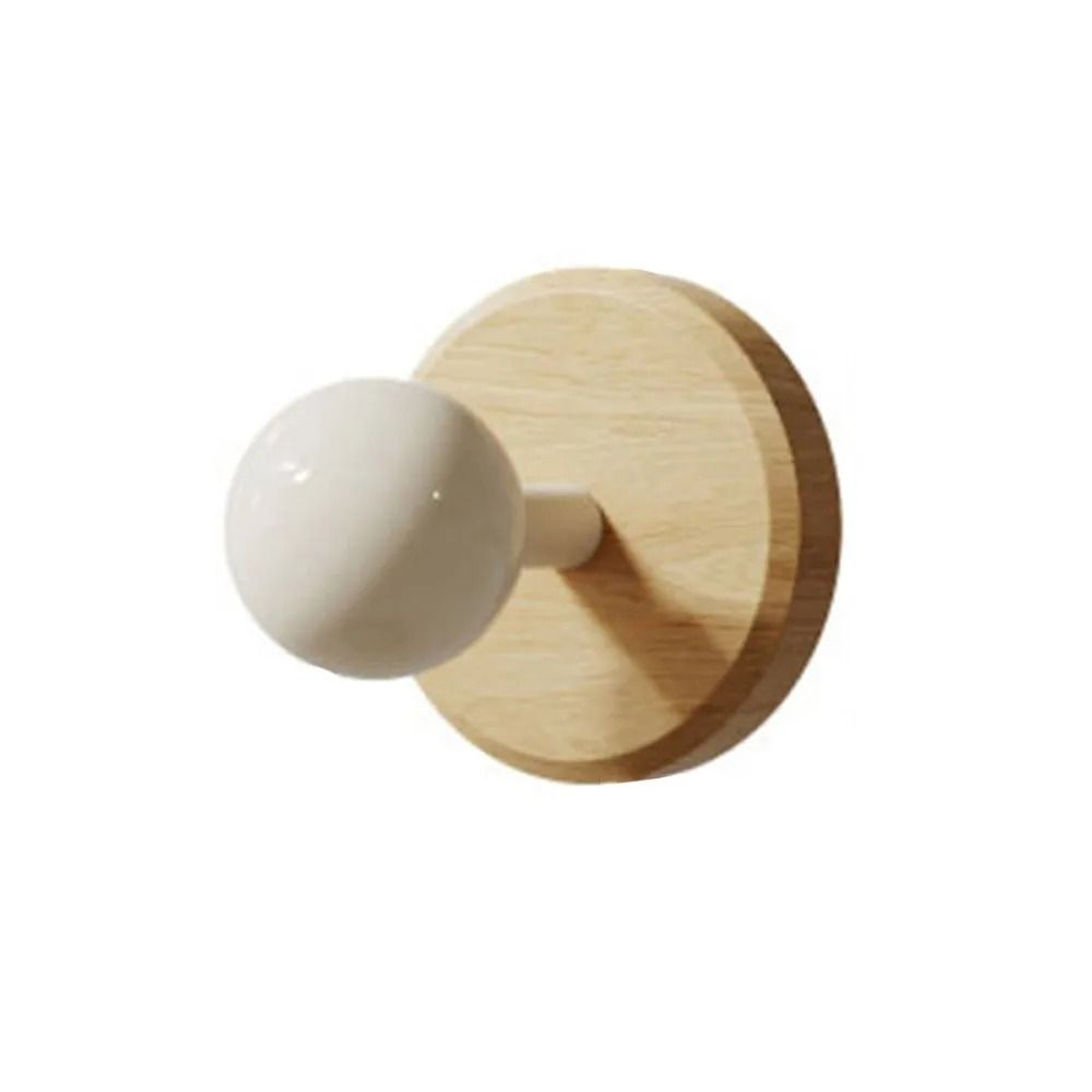 Nordic Wood Self Adhesive No Drill Wall Hook 2