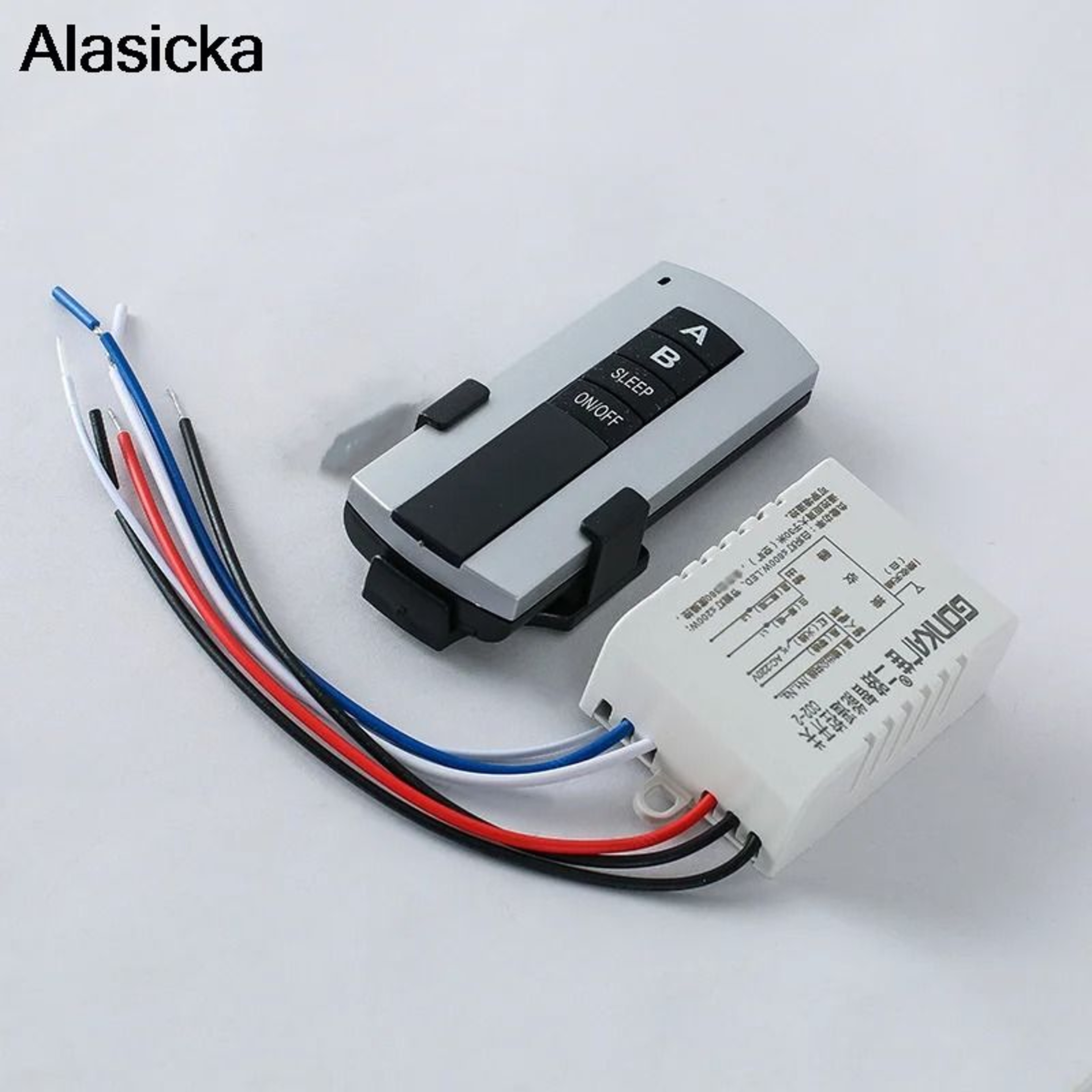 Wireless 220V Two Channel Remote Switch For Lights And Equipment 4