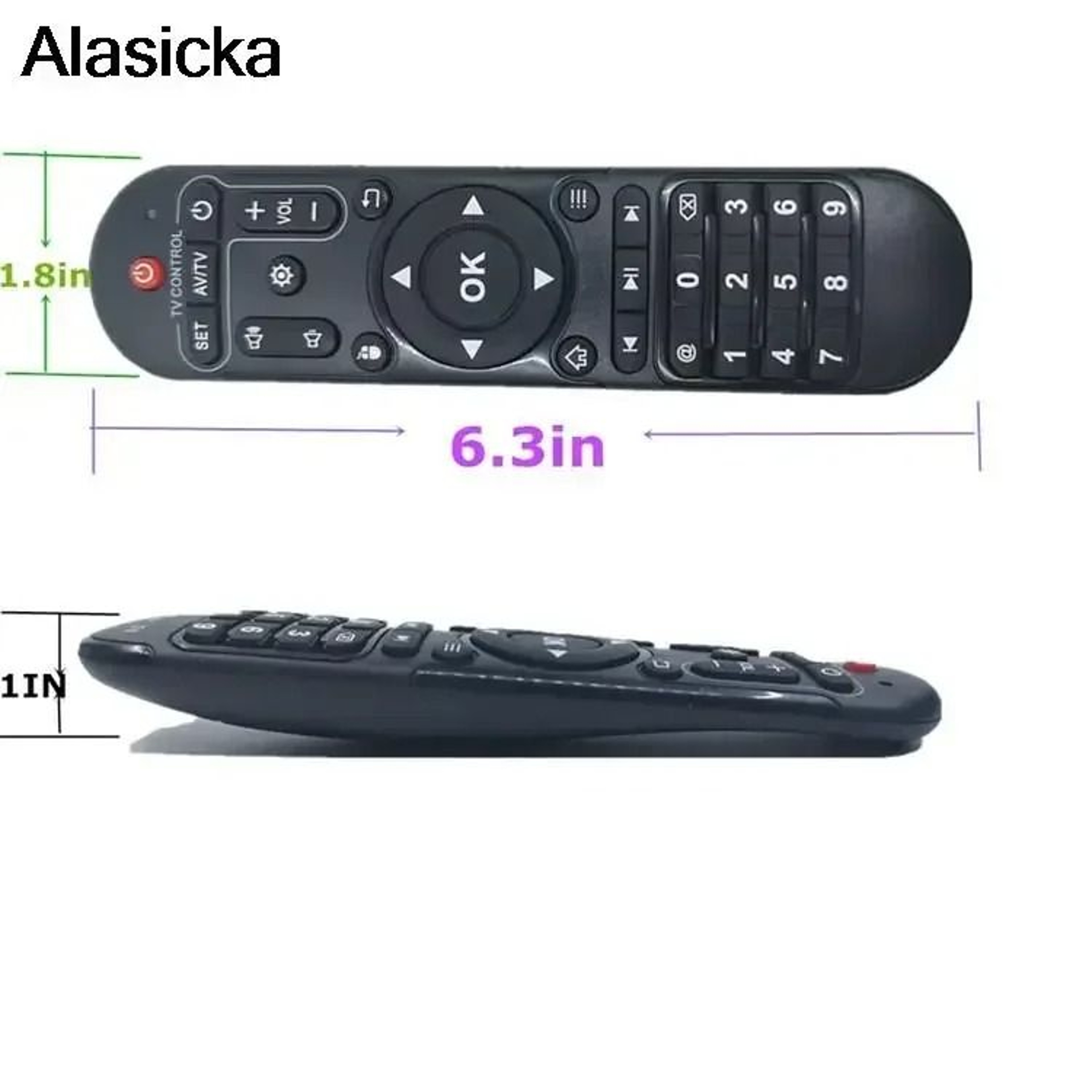 X96 MAX Infrared Replacement Remote For Compatible Android TV Boxes 4