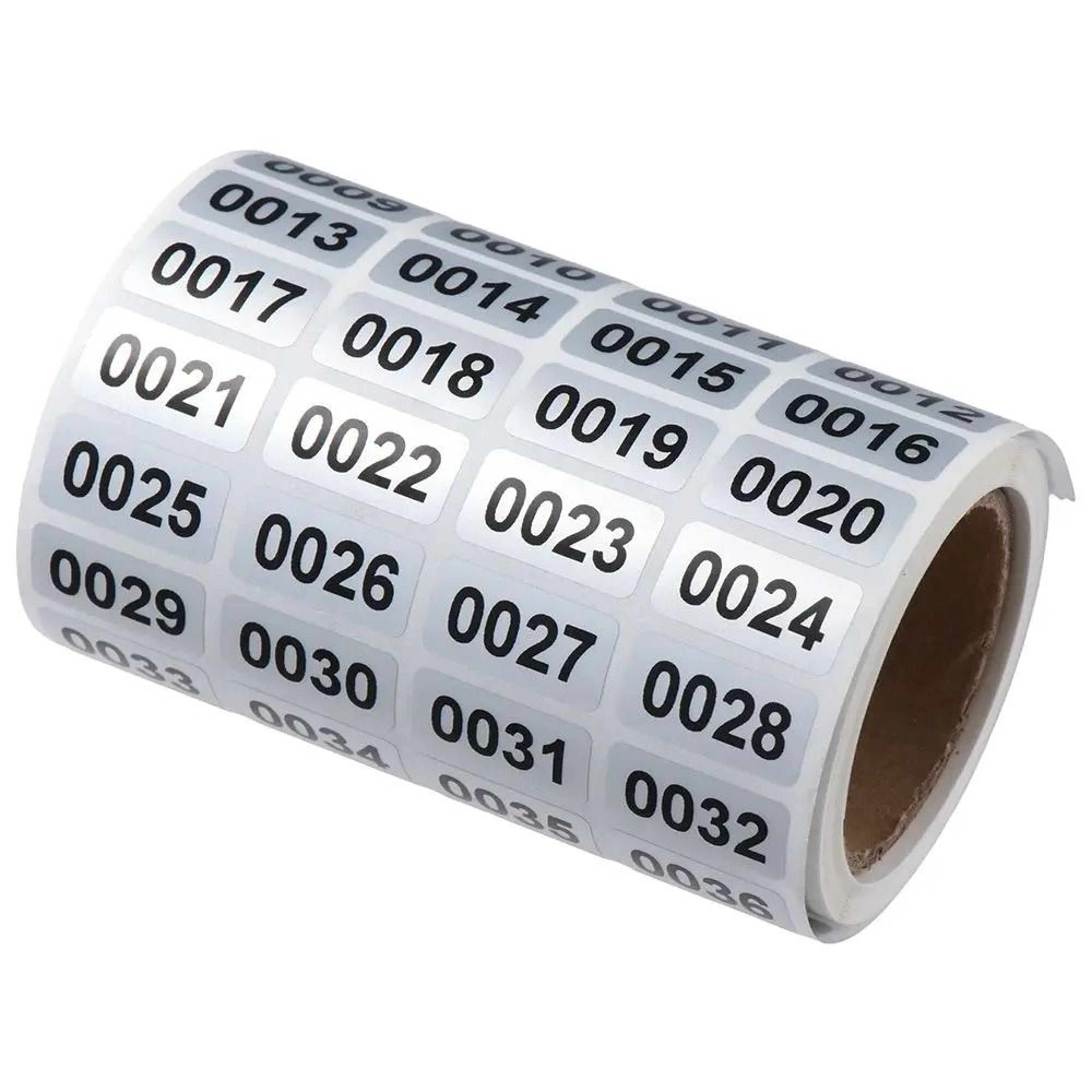 Two Thousand Consecutive Number Inventory Stickers For Organized Asset Tracking 5