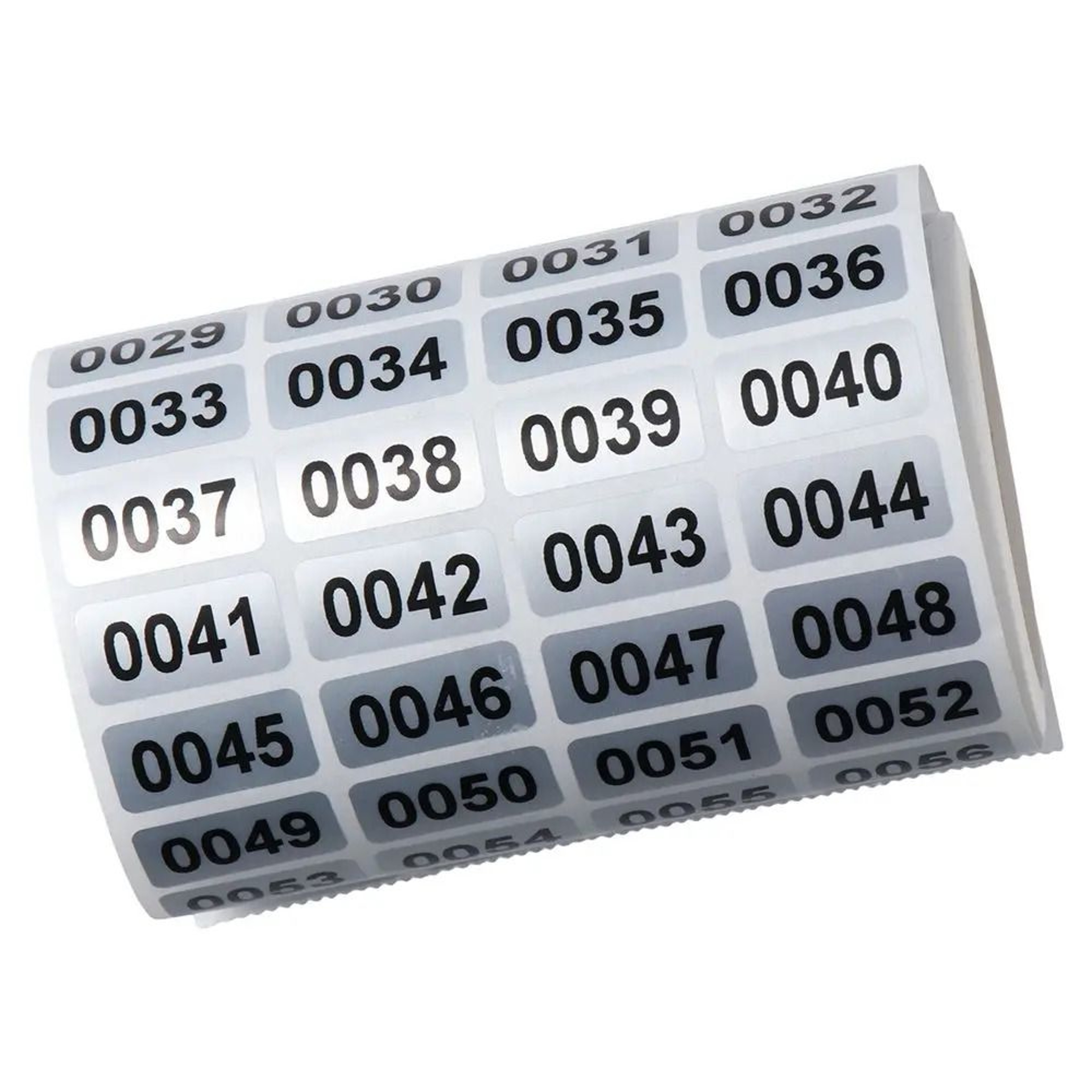 Two Thousand Consecutive Number Inventory Stickers For Organized Asset Tracking 4