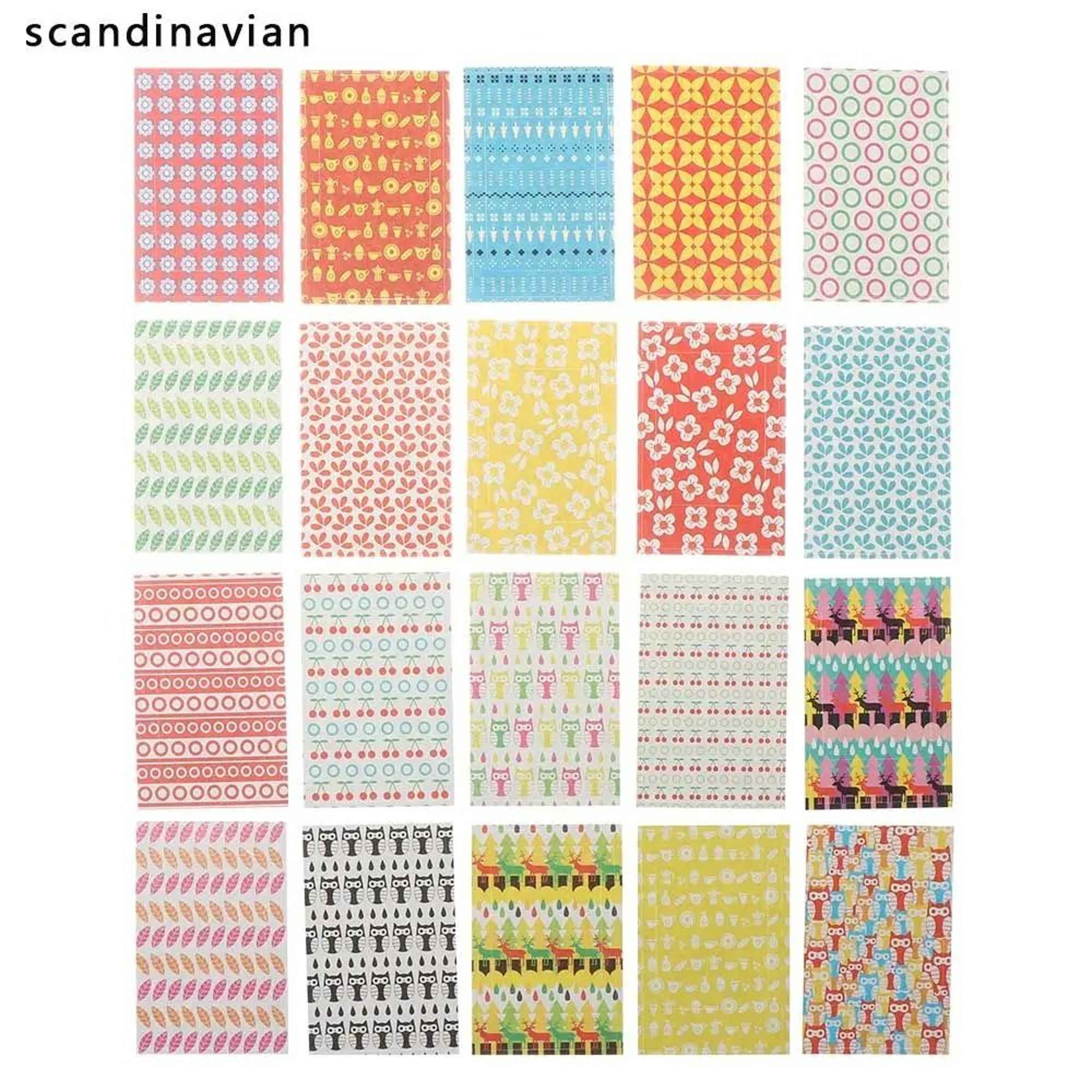 Twenty Instax Mini Photo Frame Stickers For Scrapbooks And Albums 3