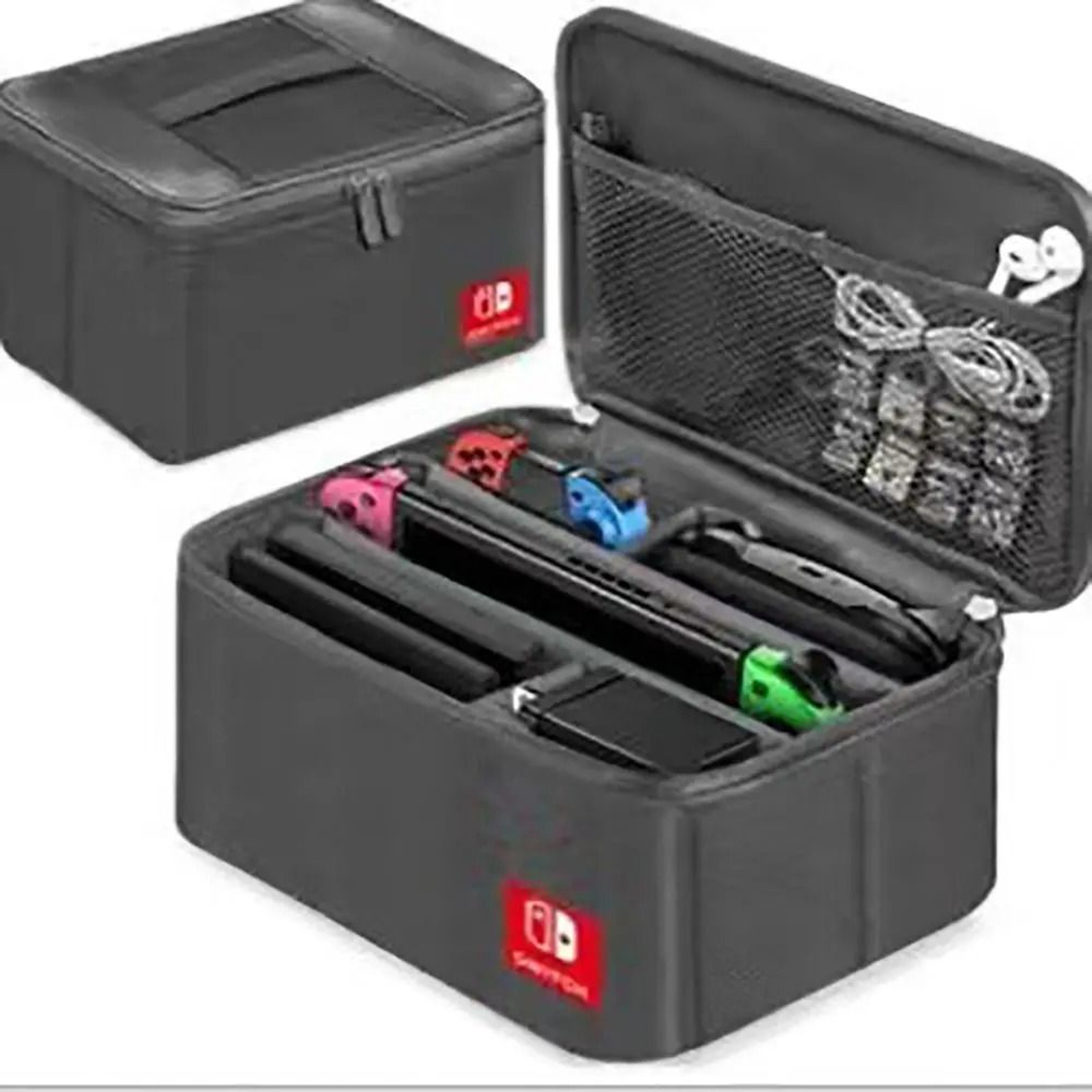 Large Nintendo Switch OLED Travel Case For Console Controller Accessories 2