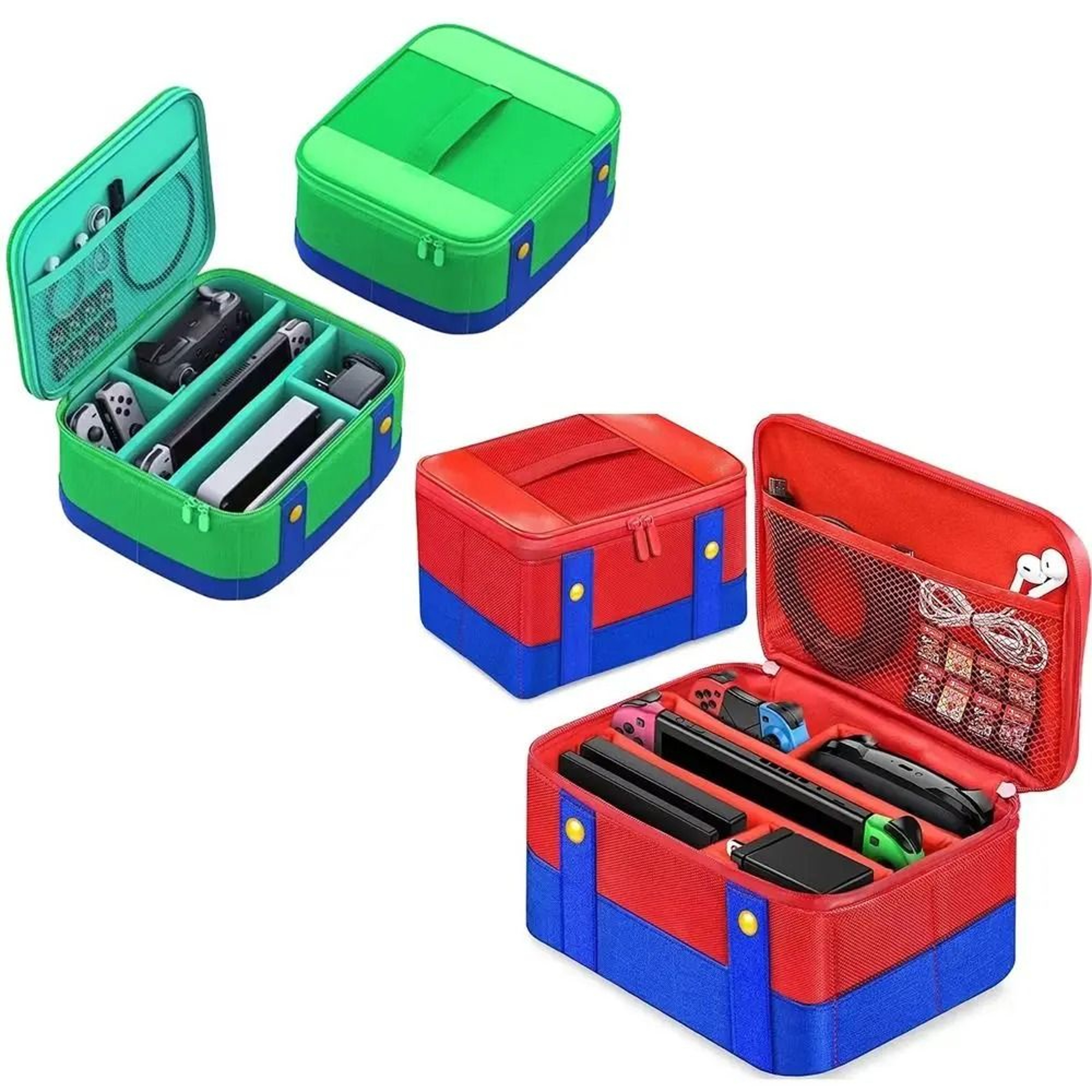 Large Nintendo Switch OLED Travel Case For Console Controller Accessories 5