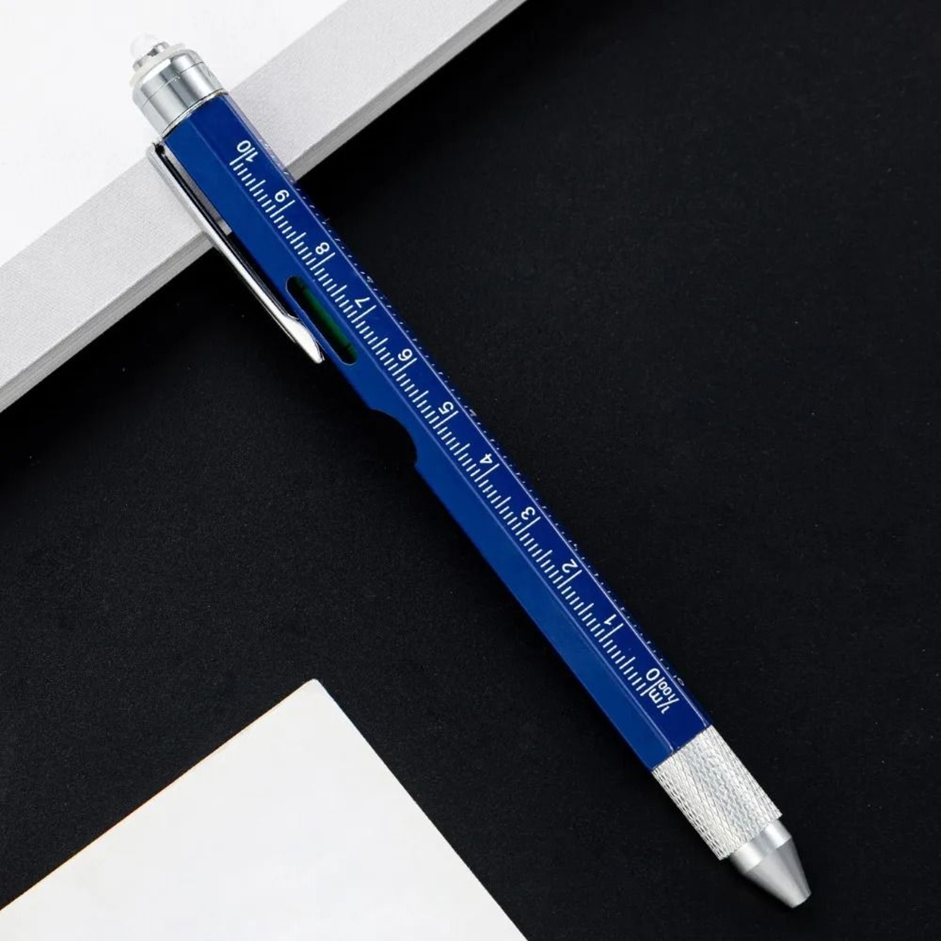 Metal Nine Function Multi Tool Pen With LED And Screwdrivers 4