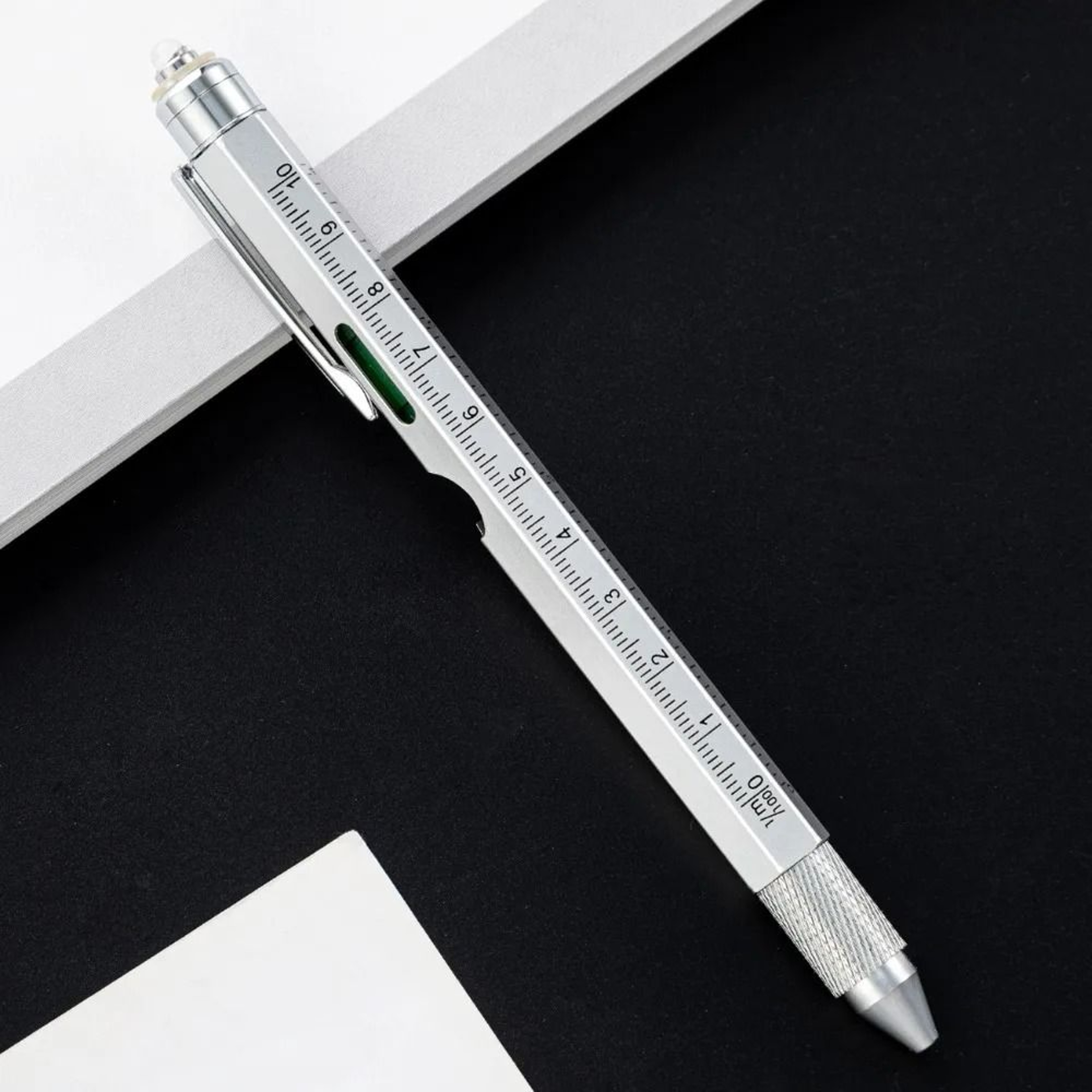 Metal Nine Function Multi Tool Pen With LED And Screwdrivers 1