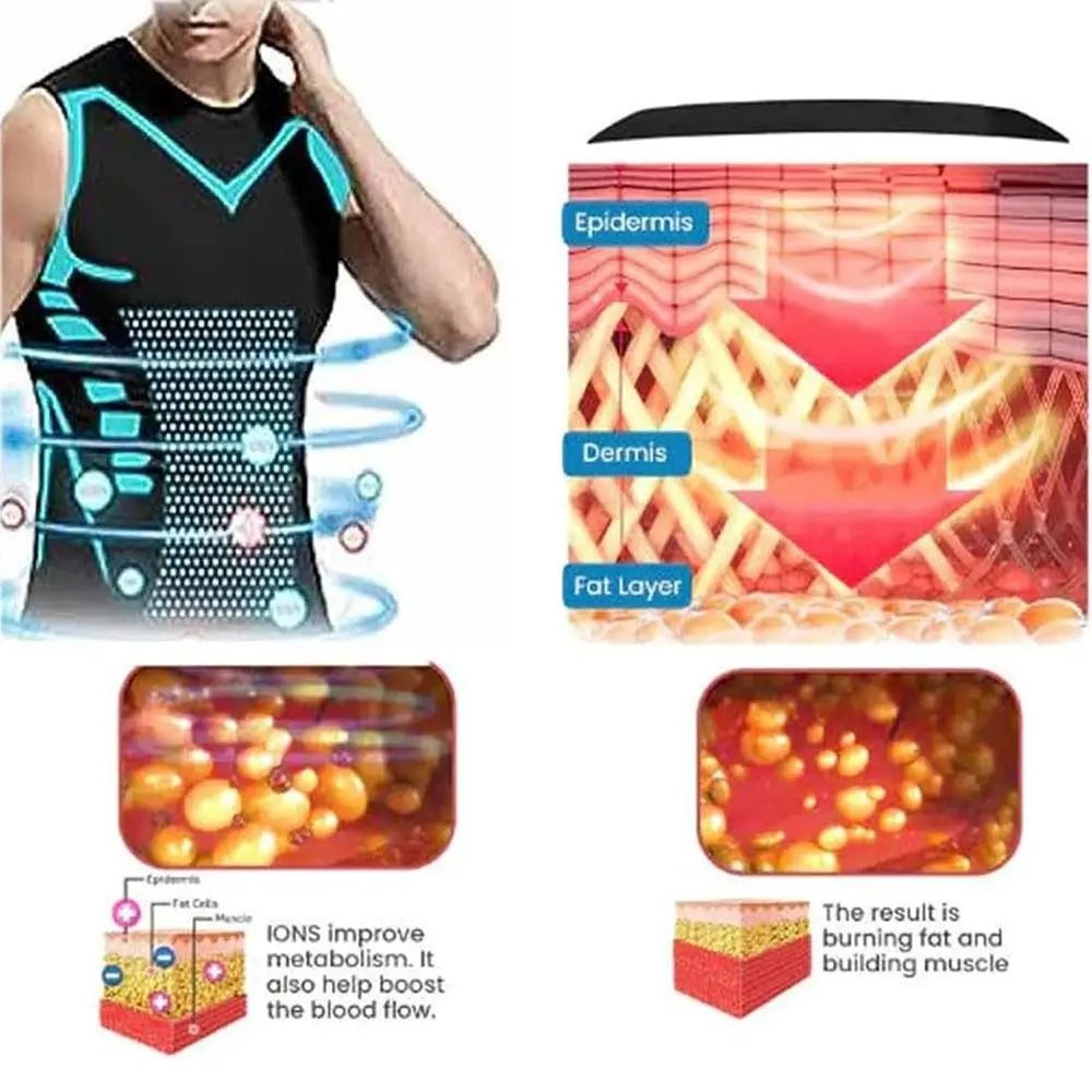 Mens Quick Dry Compression Workout Vest For Breathable Athletic Training 8
