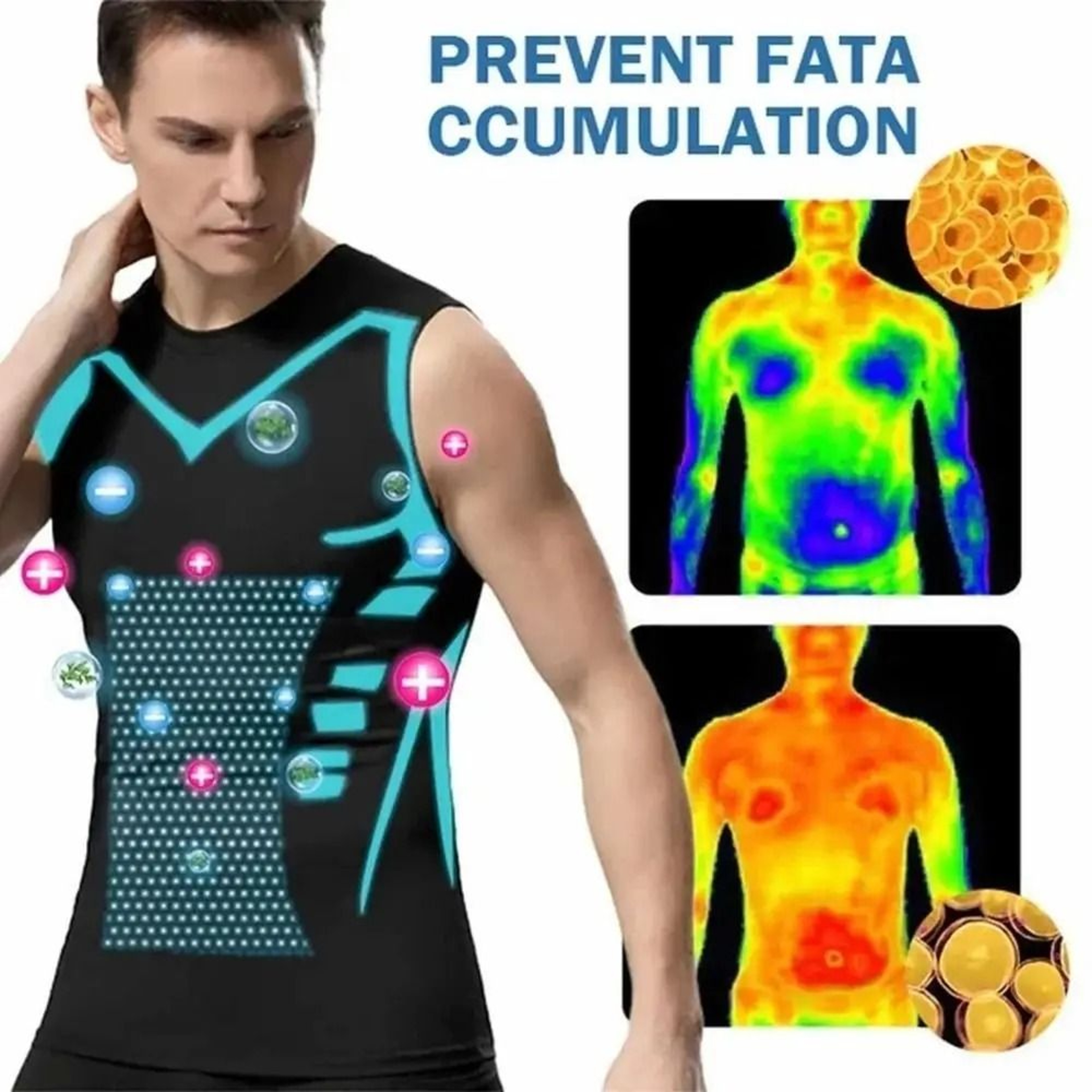 Mens Quick Dry Compression Workout Vest For Breathable Athletic Training 6