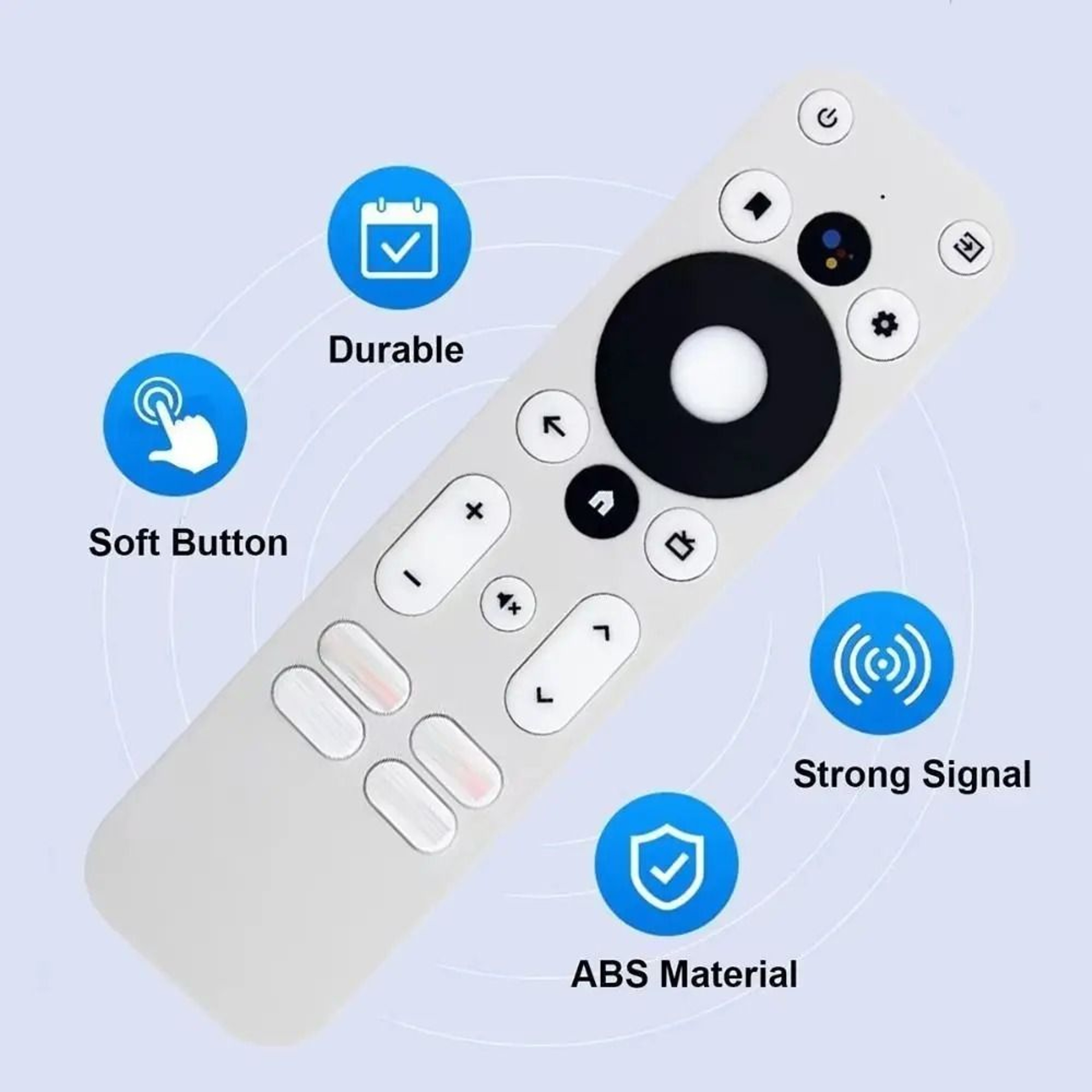 Voice Replacement Remote Control For Mecool KM Series TV Boxes 4