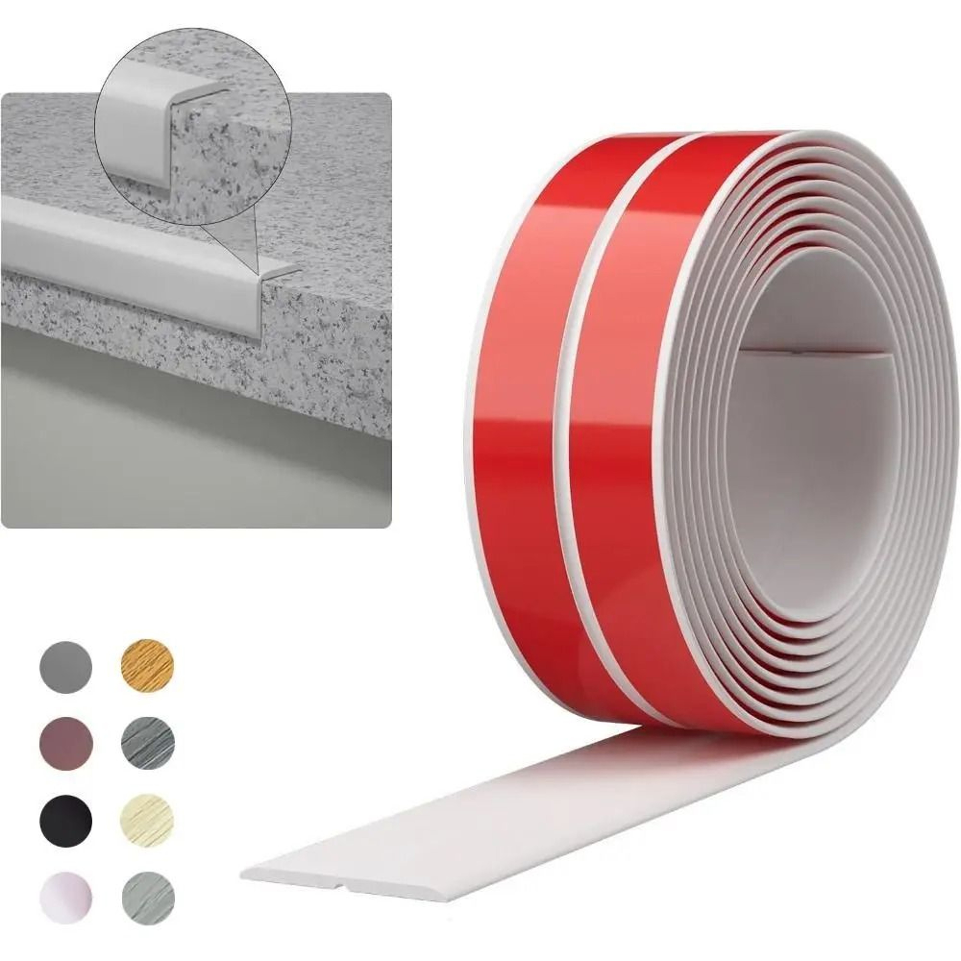 Flexible Self Adhesive Wall Corner Trim For Clean Edge Protection 0