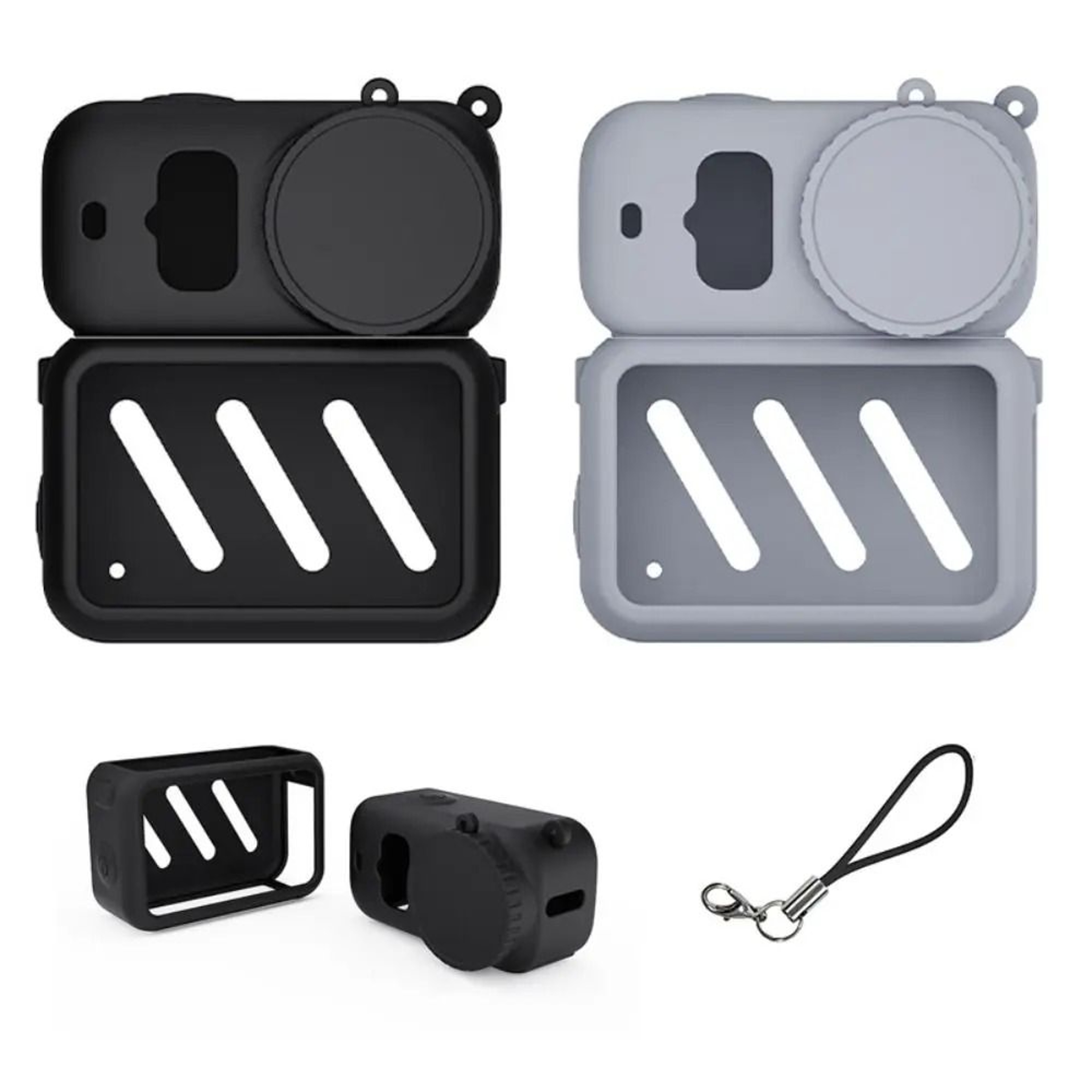 Three Piece Silicone Protective Case Set For DJI Osmo Nano 0
