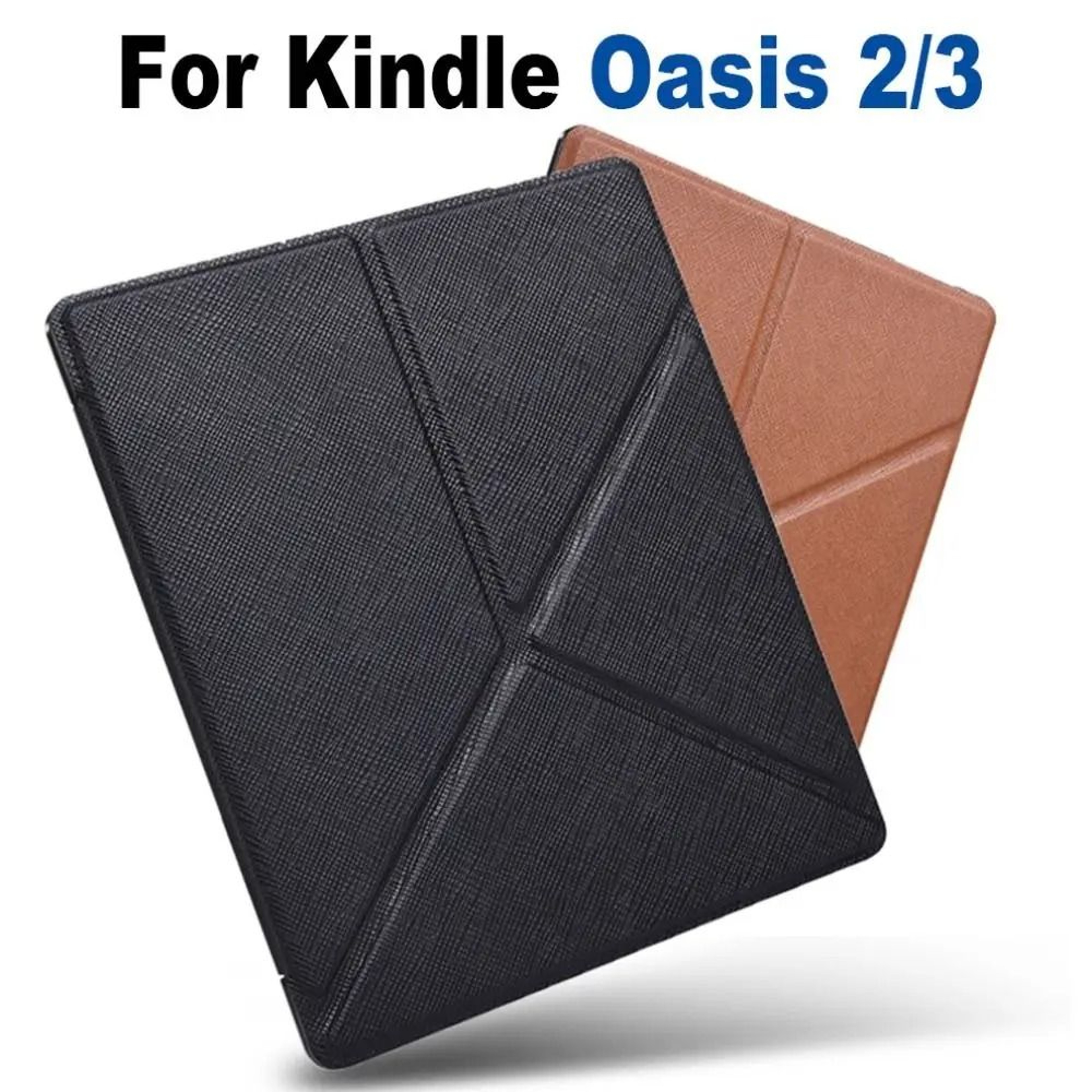 PU Leather Folio Stand Case For Kindle Oasis 2 And 3 0