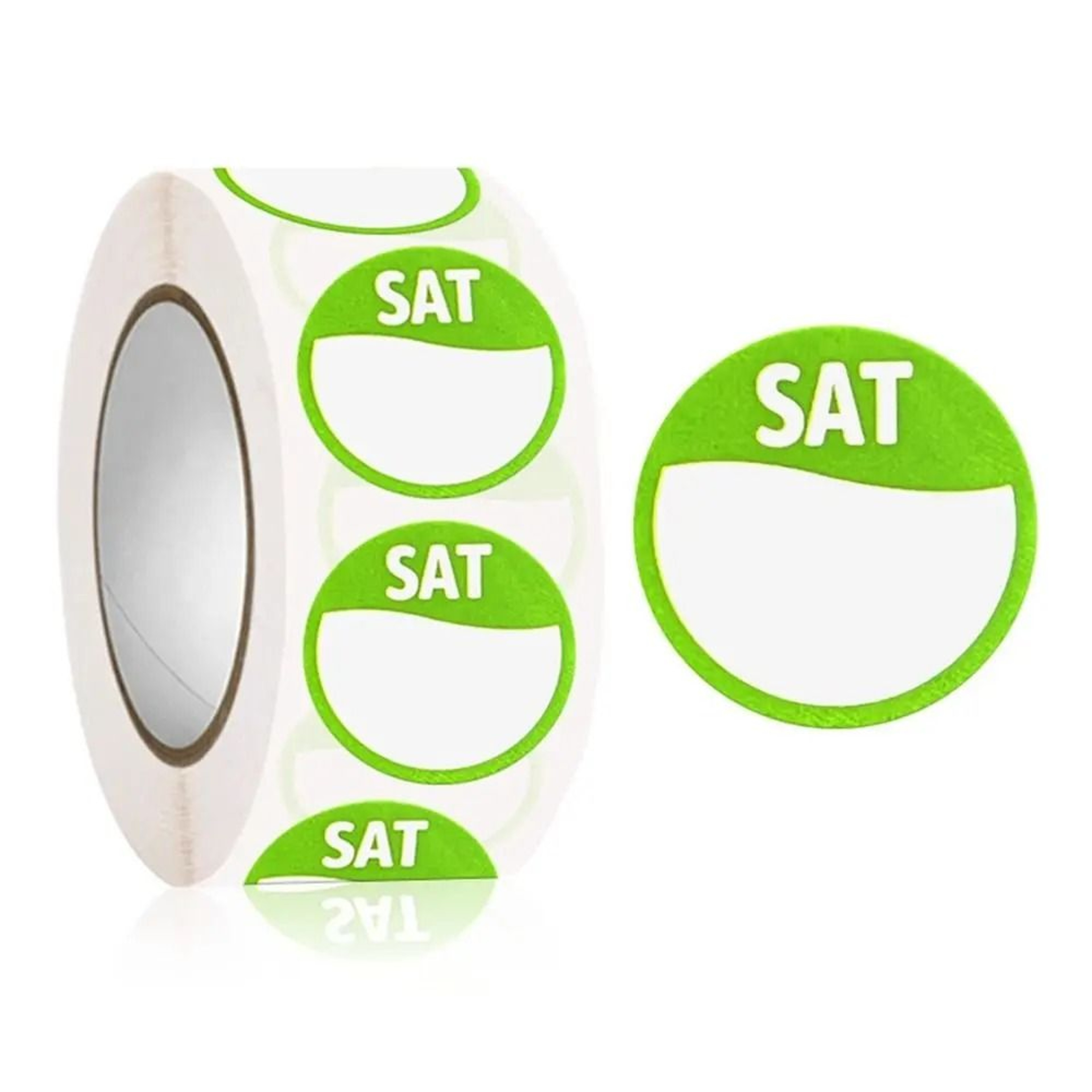 Removable Day Of Week Food Rotation Labels Roll 6